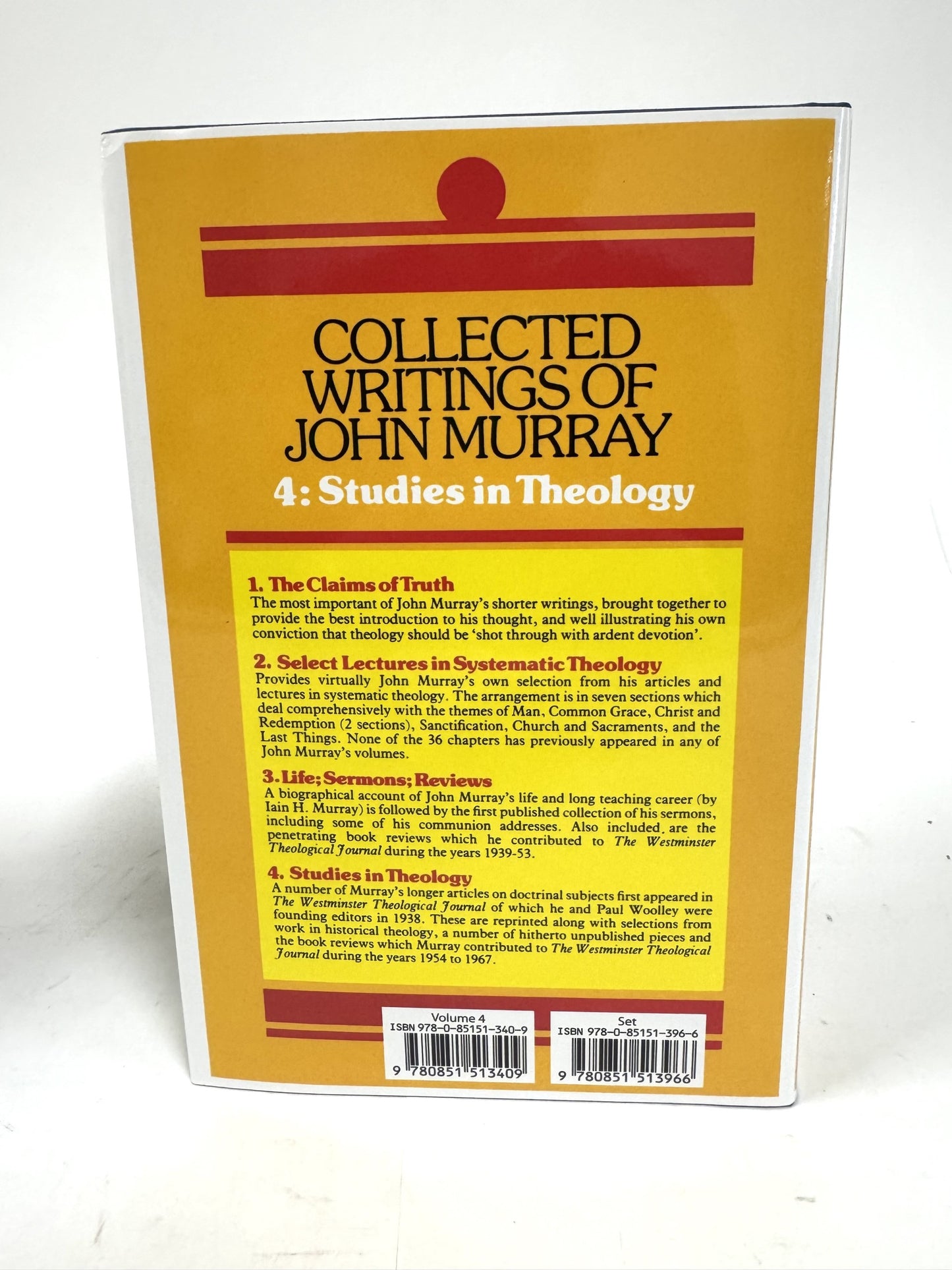 Collected Writings of John Murray 4 vol. set