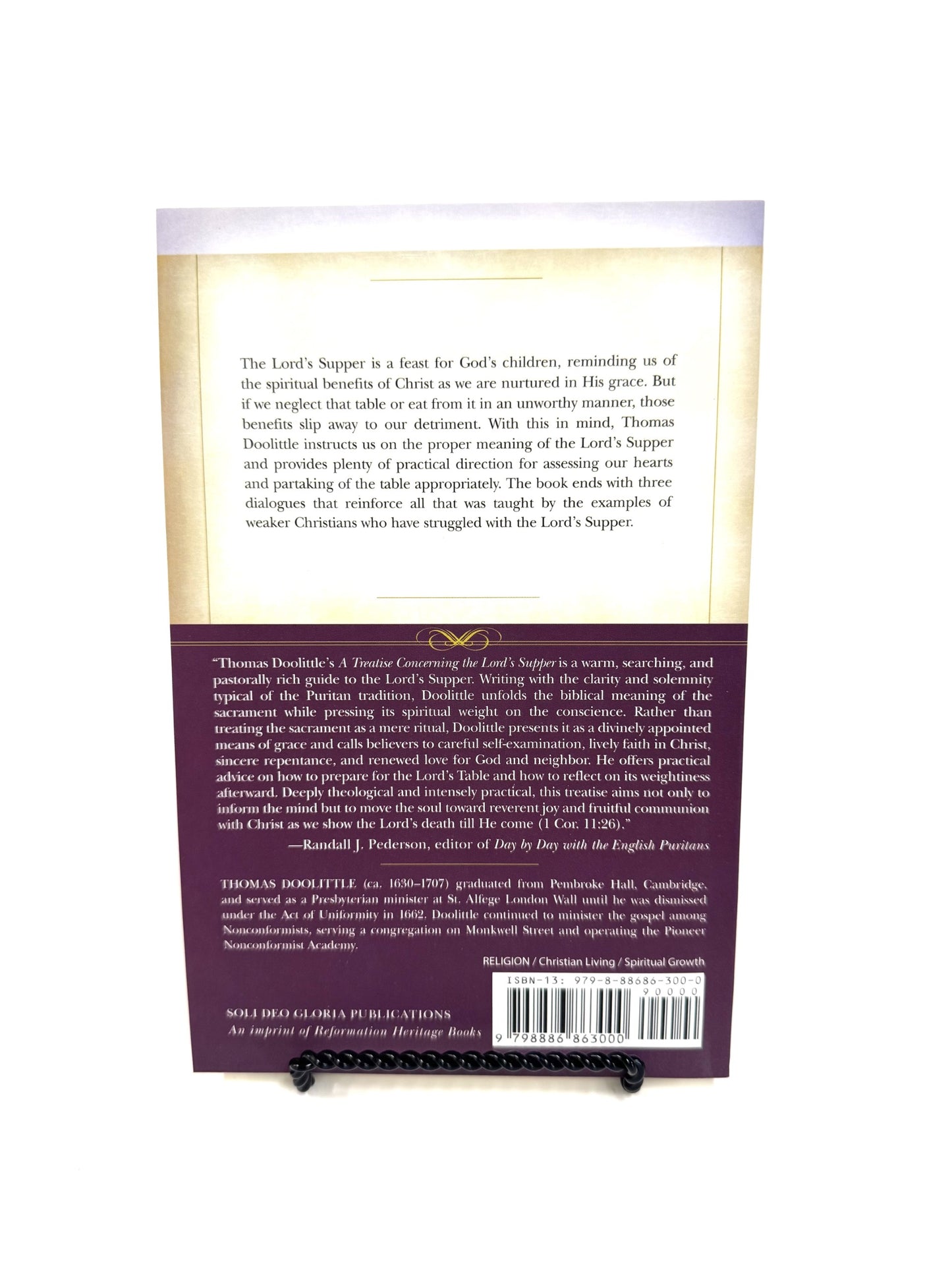 A Treatise Concerning the Lord's Supper