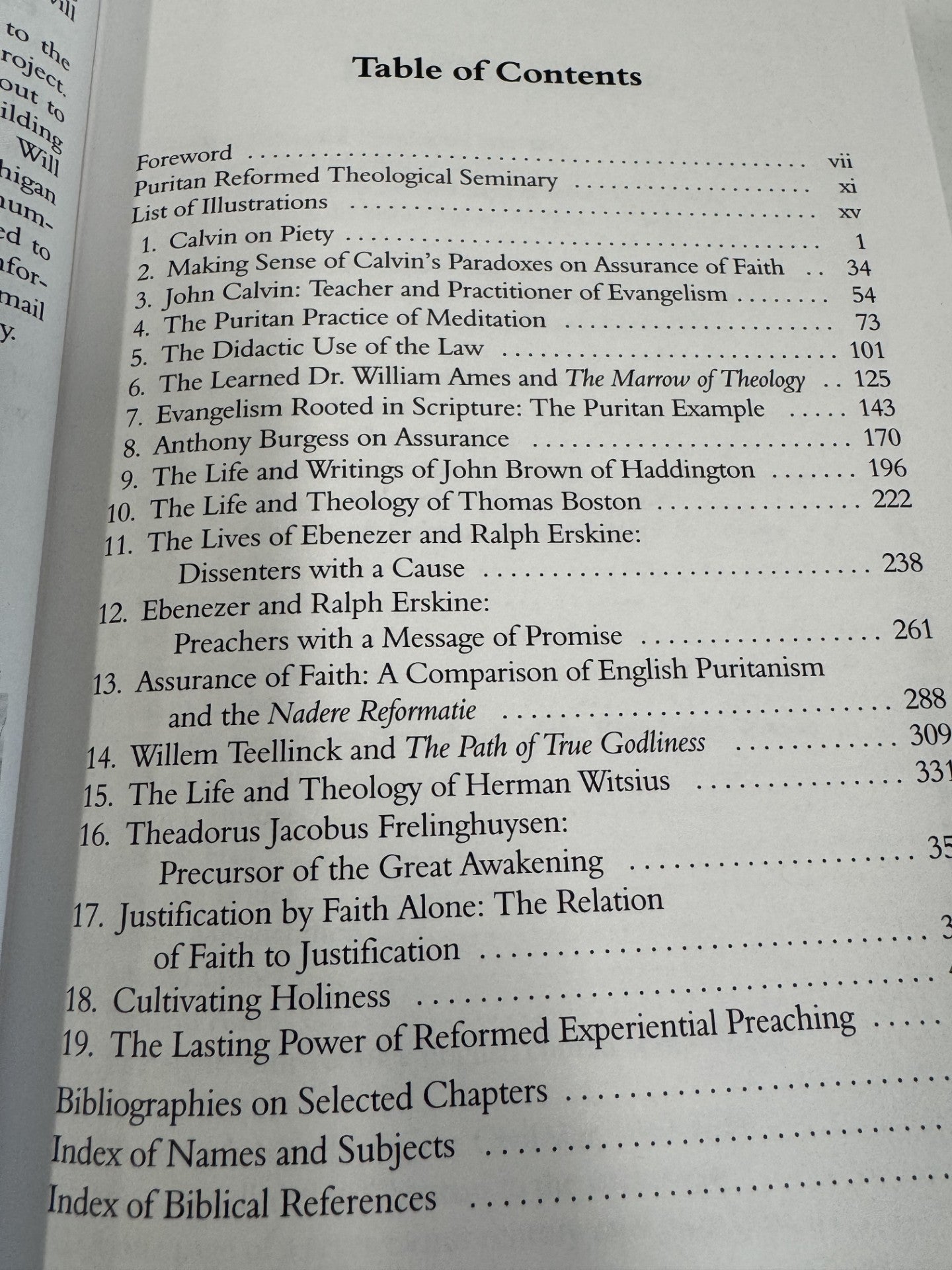 Puritan Reformed Spirituality