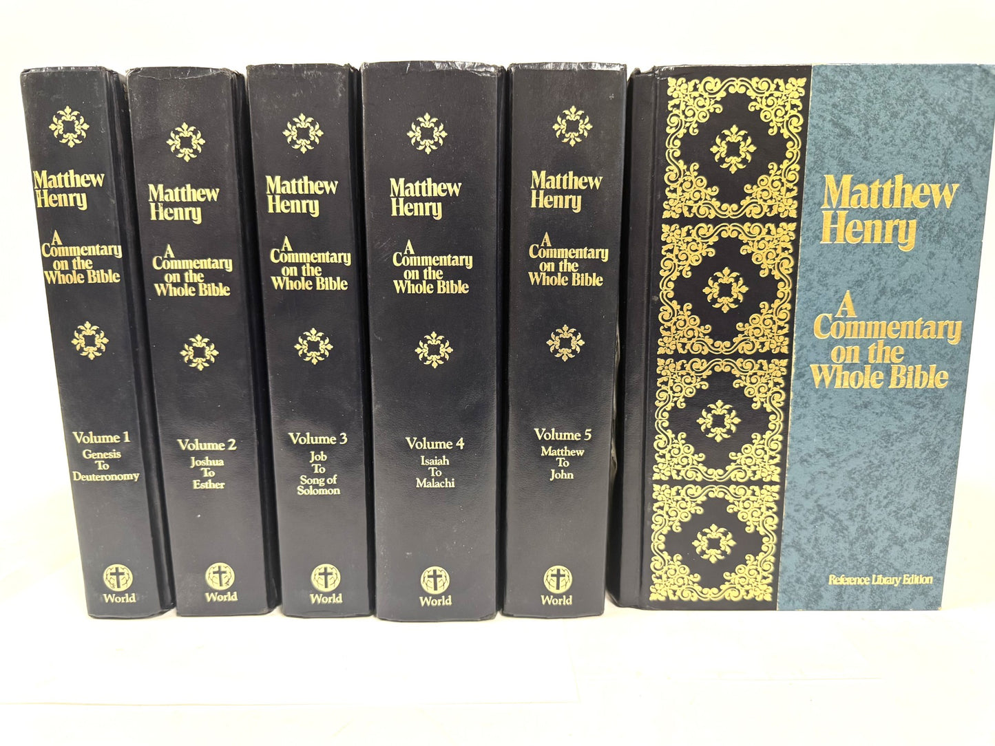 Matthew Henry Commentary 6 vol. set