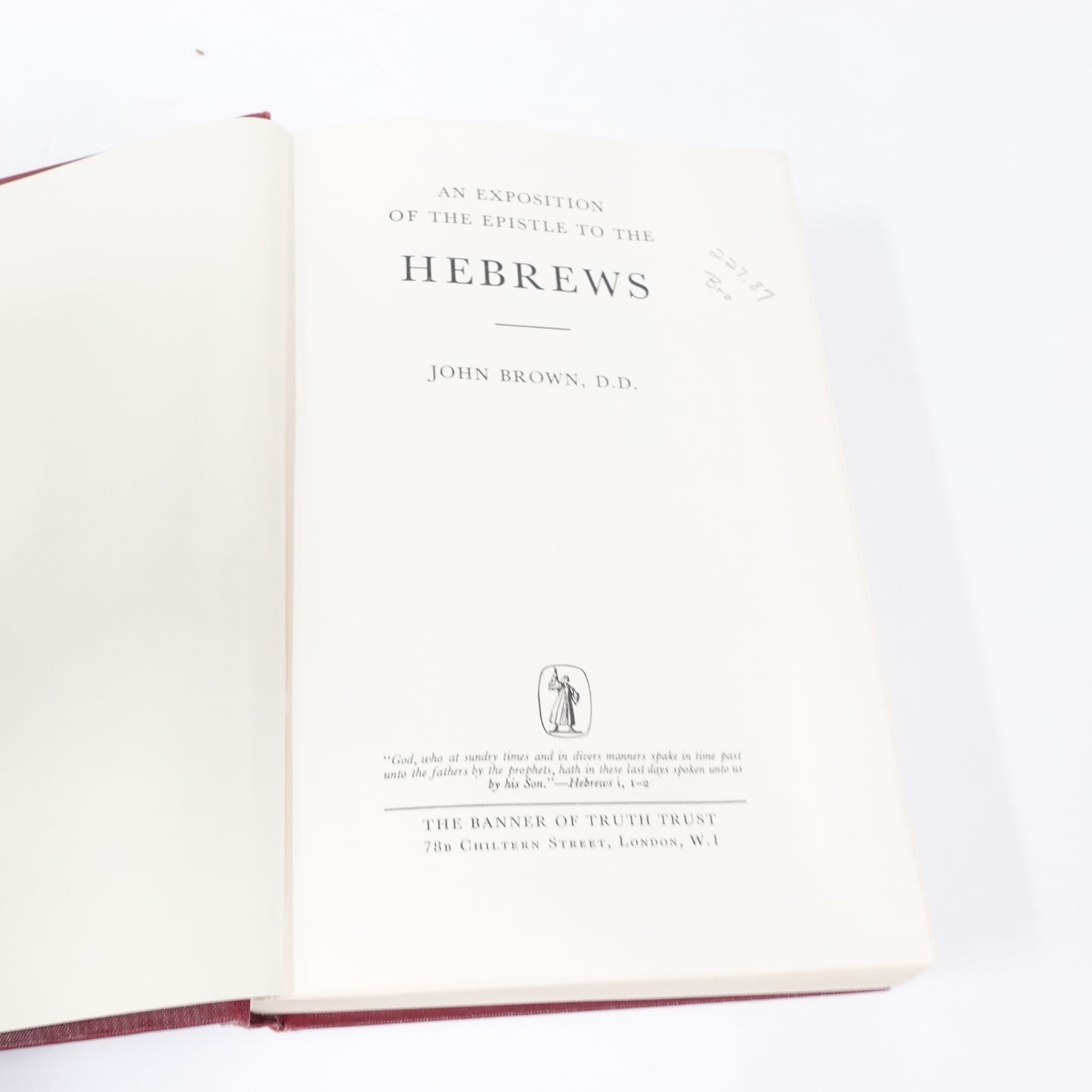 Epistle to the Hebrews: Geneva Series