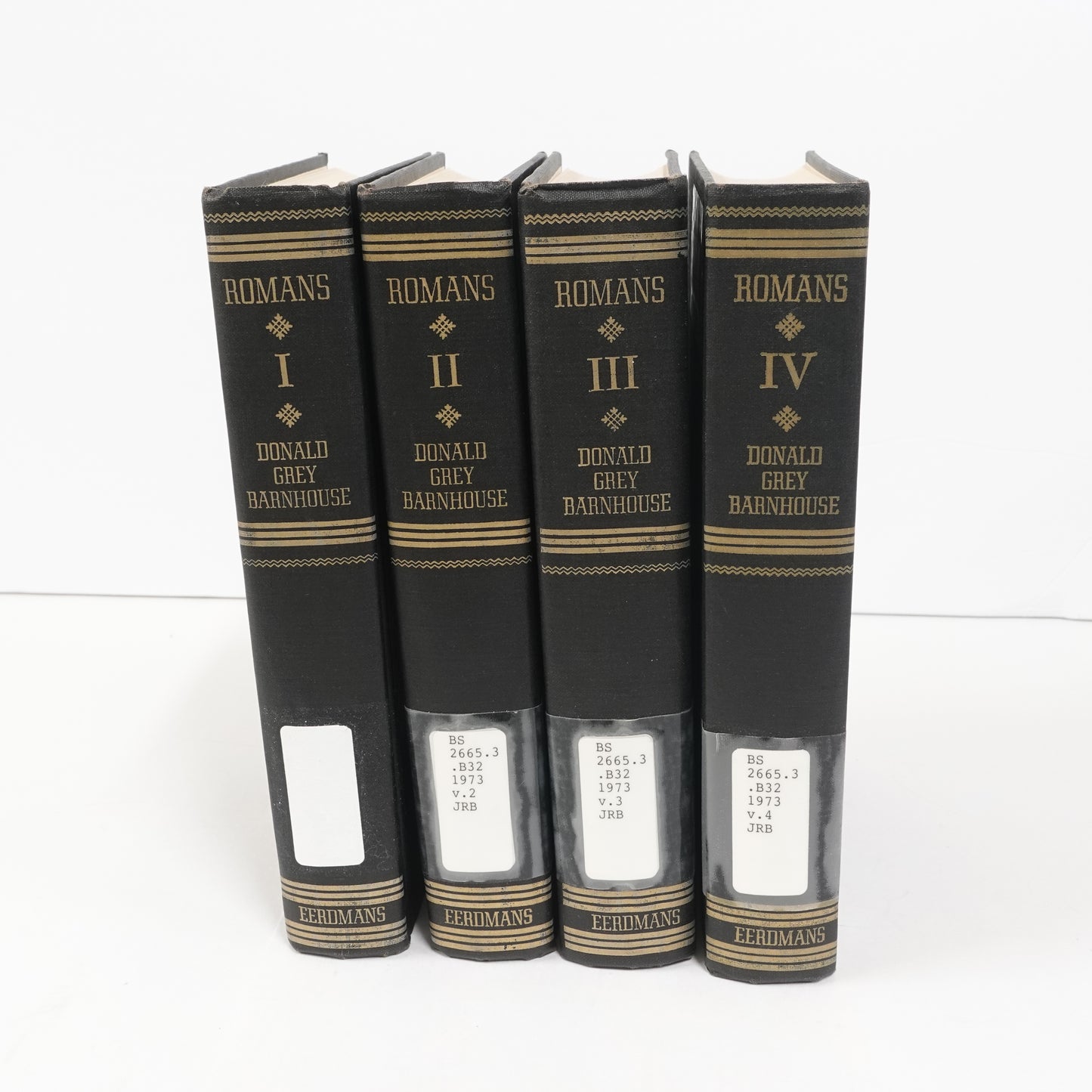 Commentary on Romans 4 vol. set