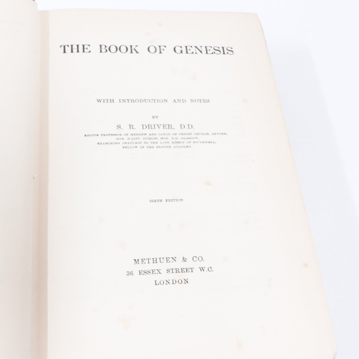 Book of Genesis