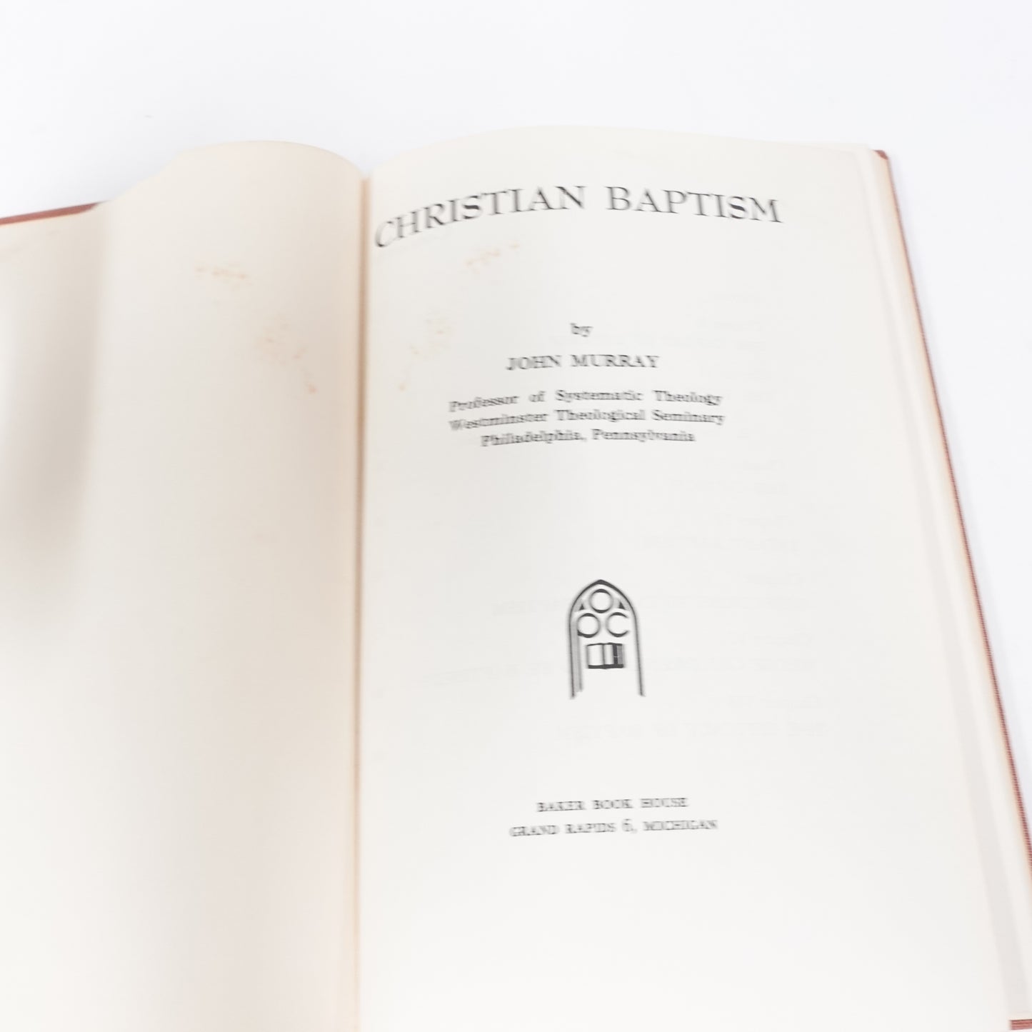 Christian Baptism