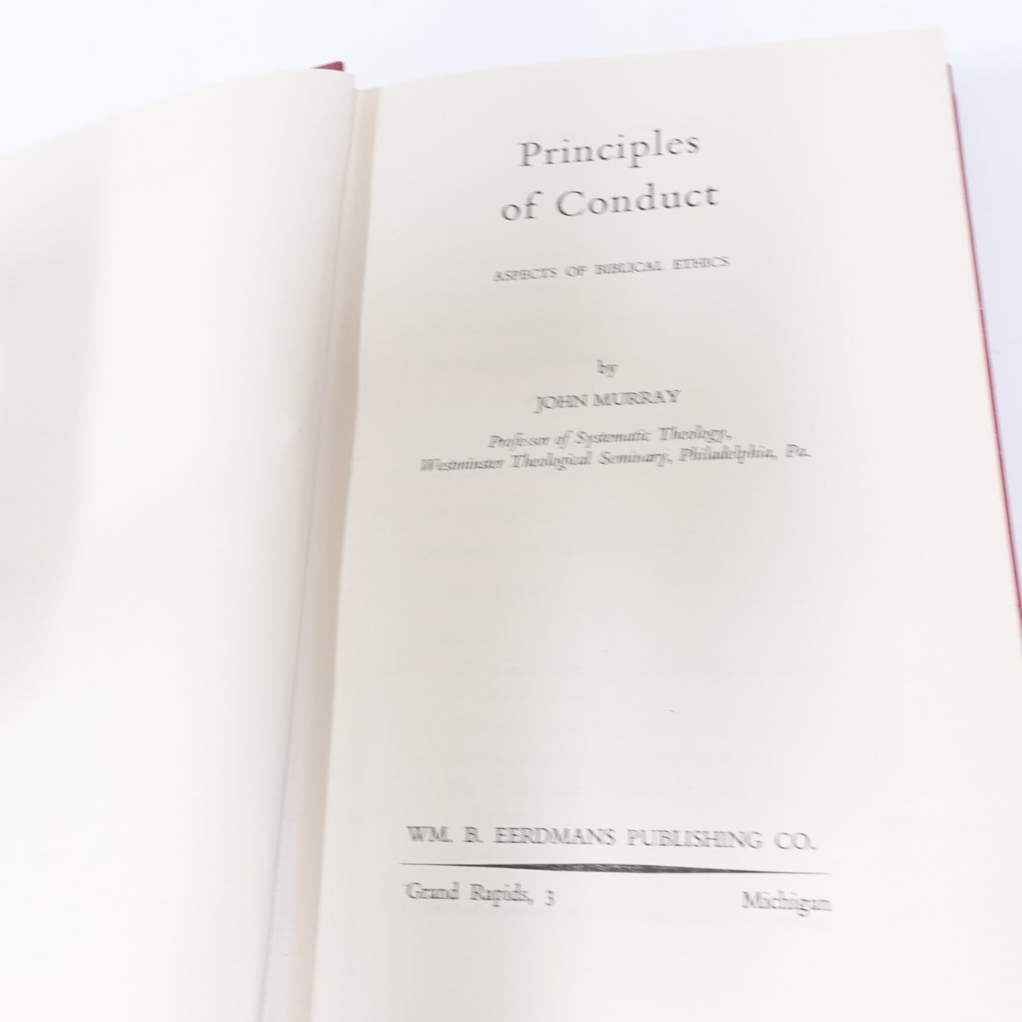 Principles of Conduct