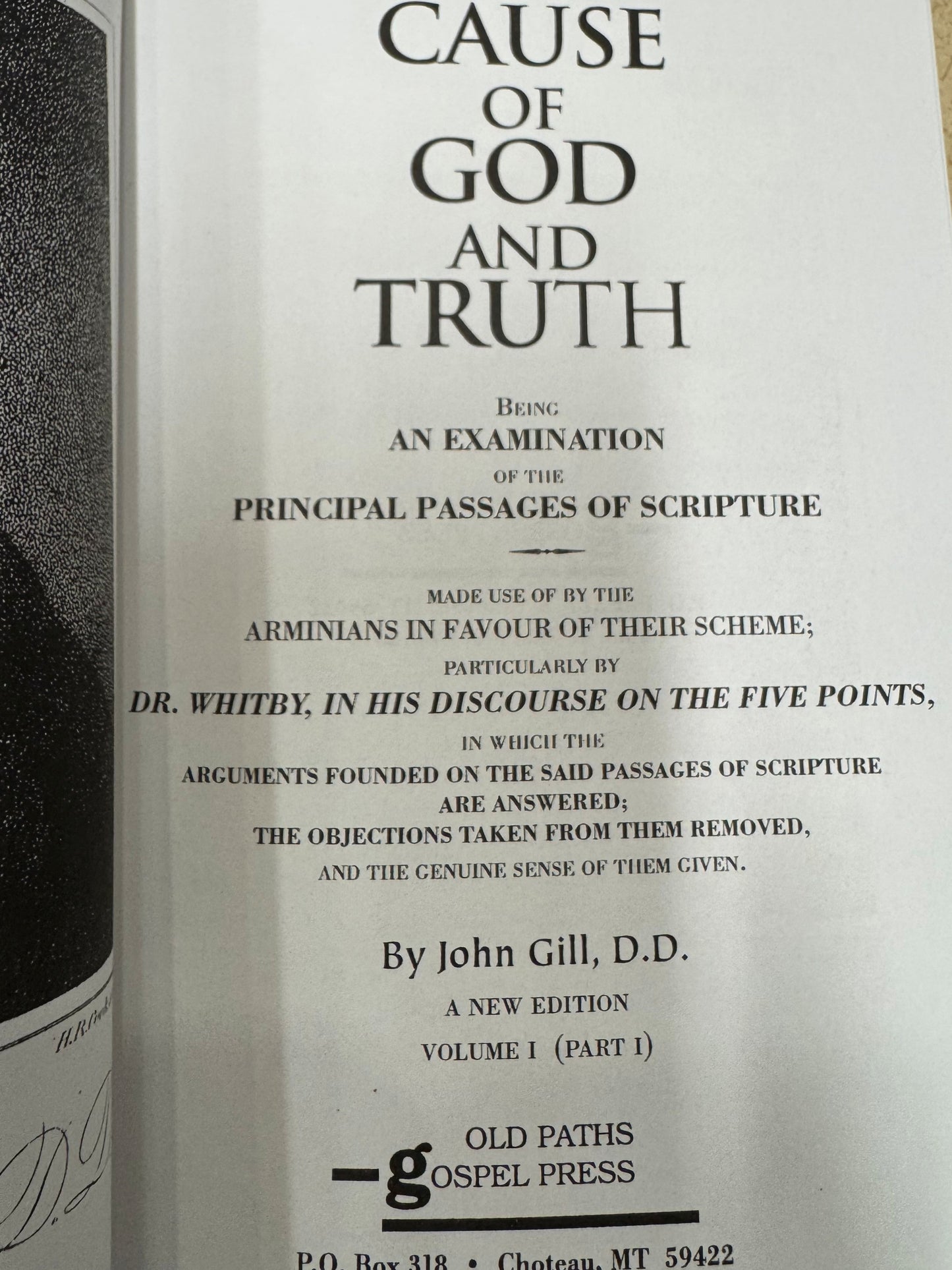 Cause of God and Truth Vol. 1