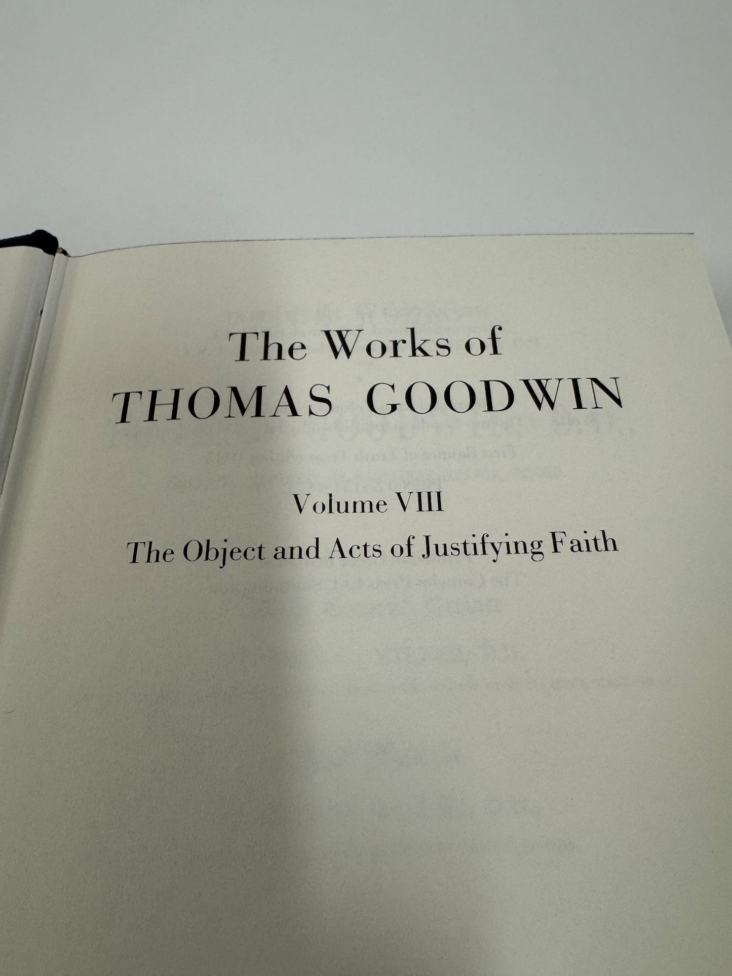 Justifying Faith Goodwin