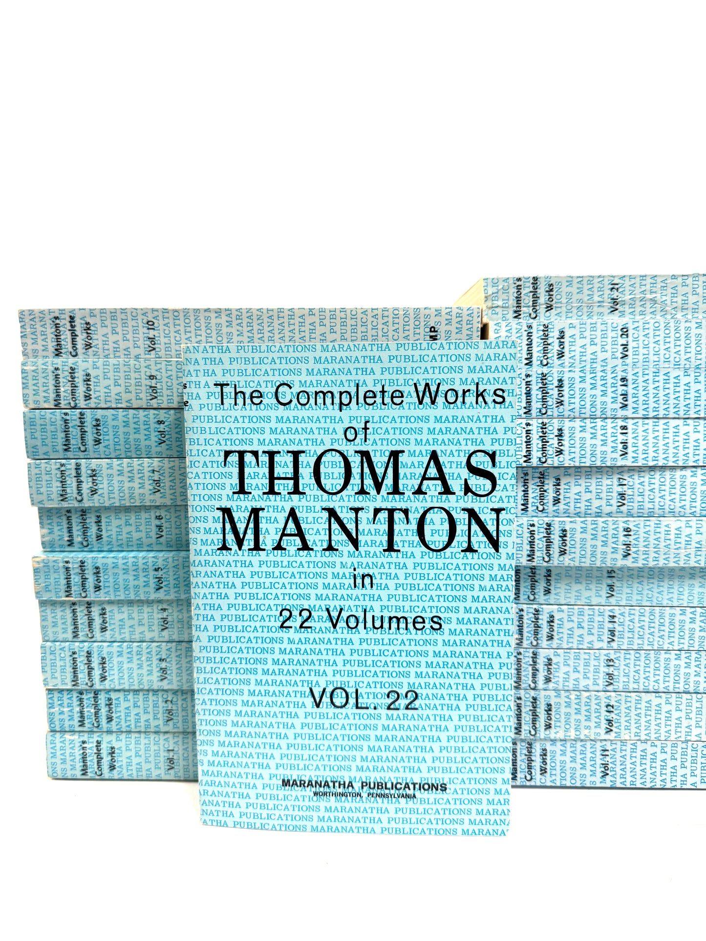 Complete Works of Thomas Manton 22 vol. Paperback set #2