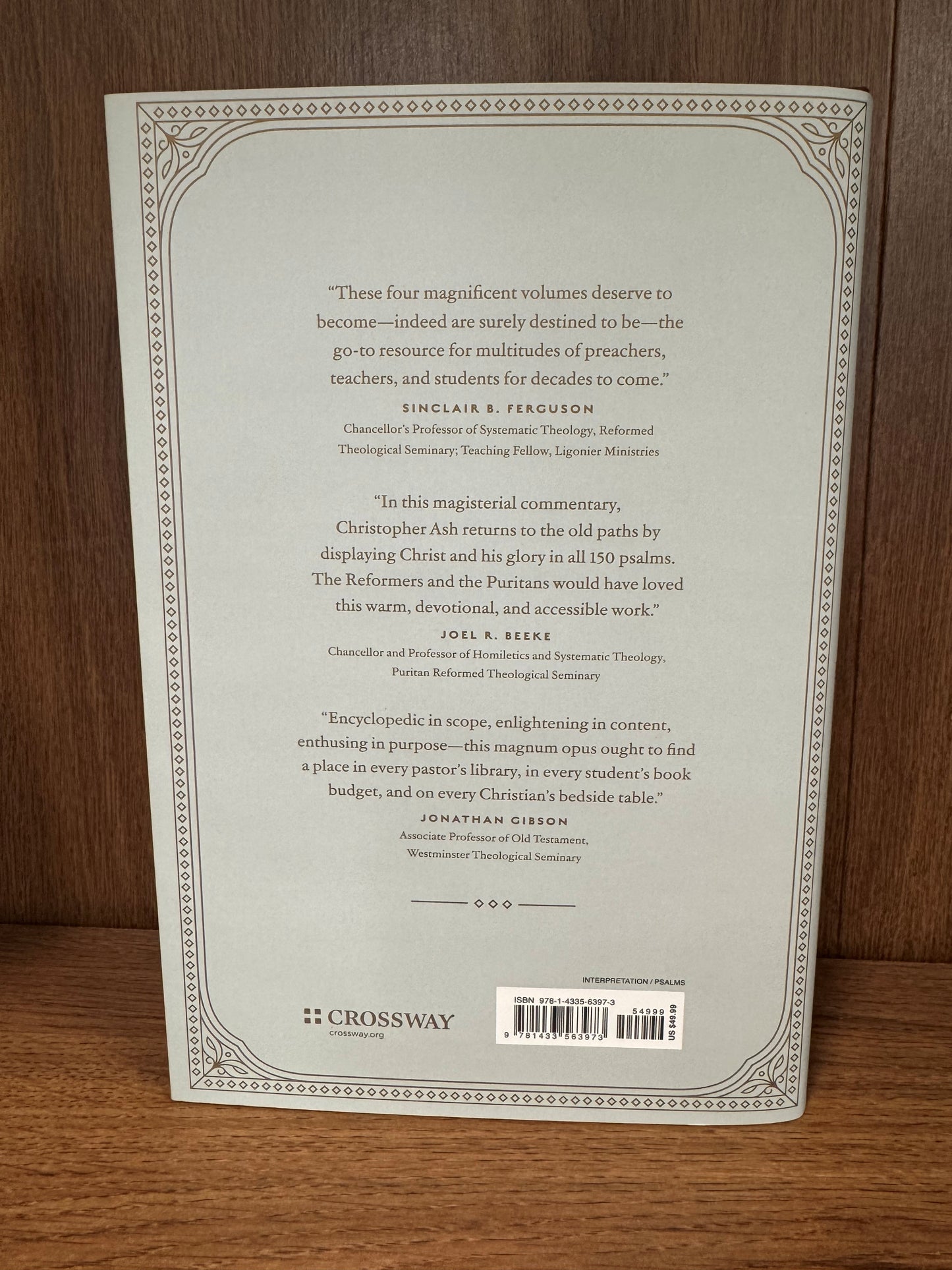 The Psalms: A Christ Centered Commentary 4 vol. set