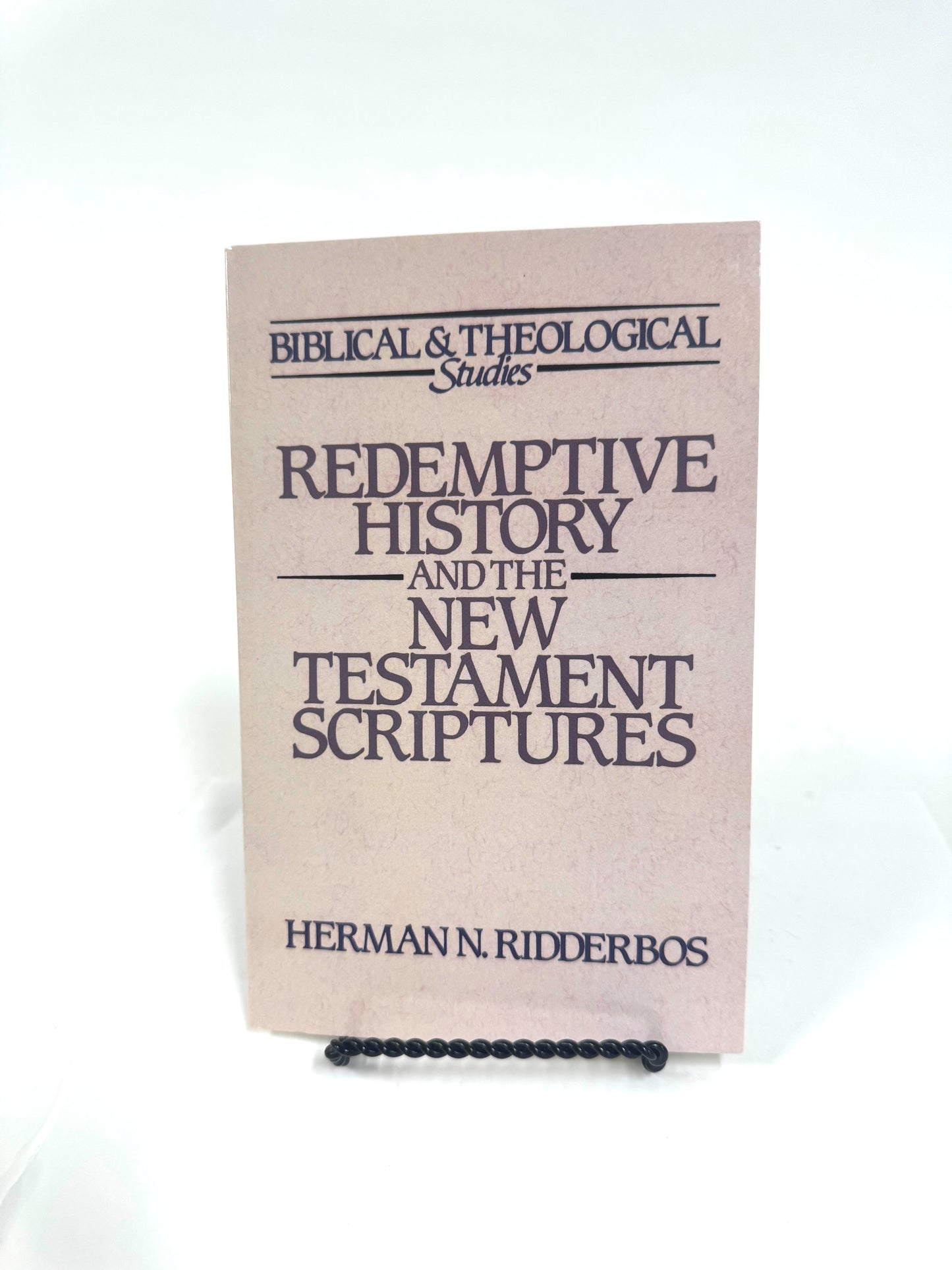 Redemptive History and the New Testament Scriptures