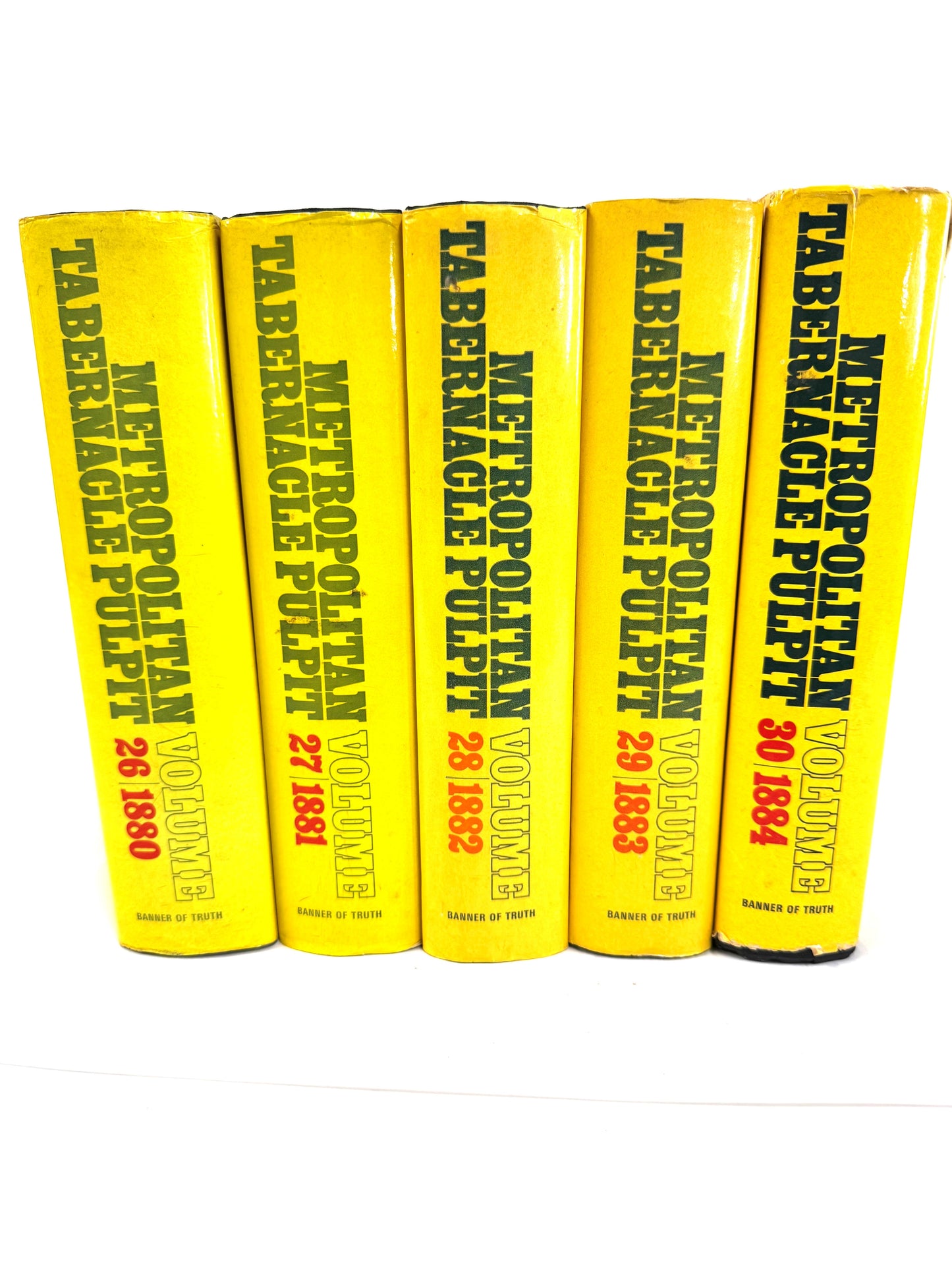 Five Metropolitan Tabernacle Pulpit Volumes 27-30