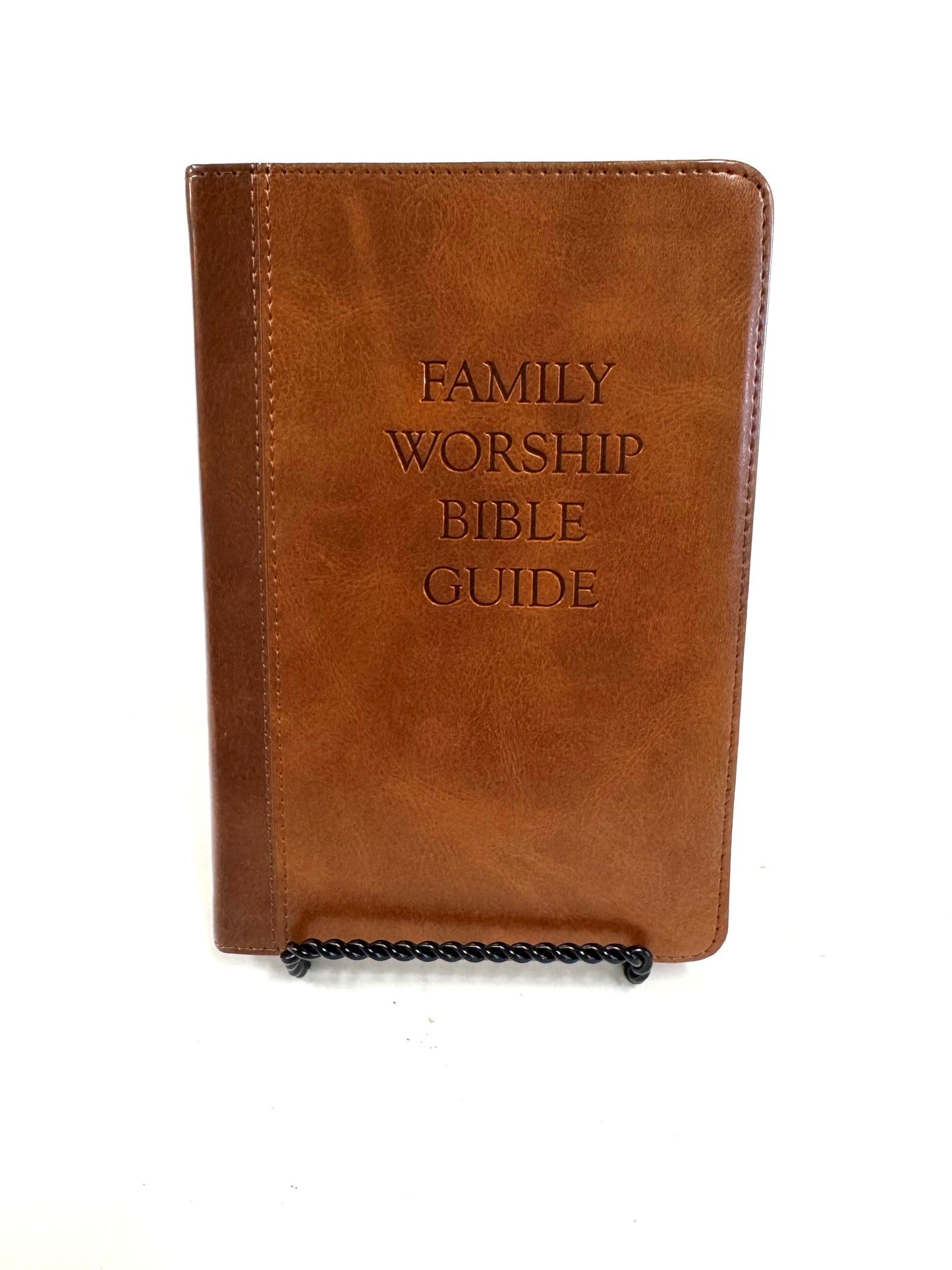 Family Worship Guide Two-Tone Brown