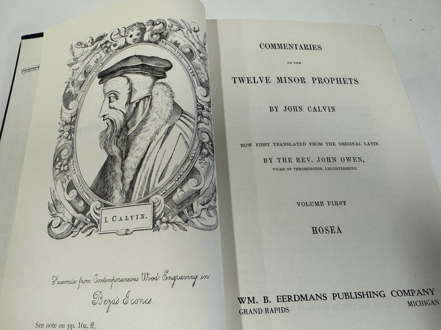 Calvin's Commentaries: The Minor Prophets 5 vol. set