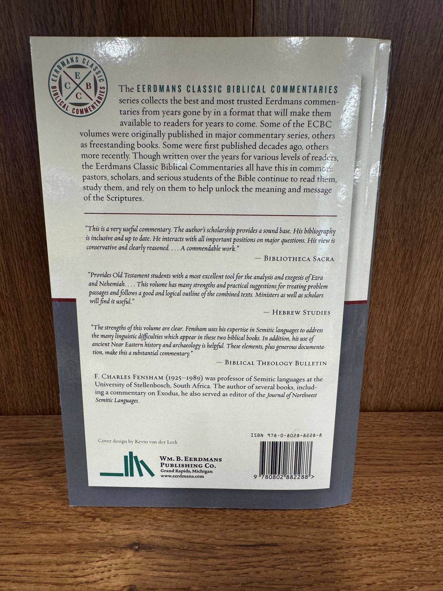 Books of Ezra and Nehemiah: Eerdmans Classic Biblical Commentaries