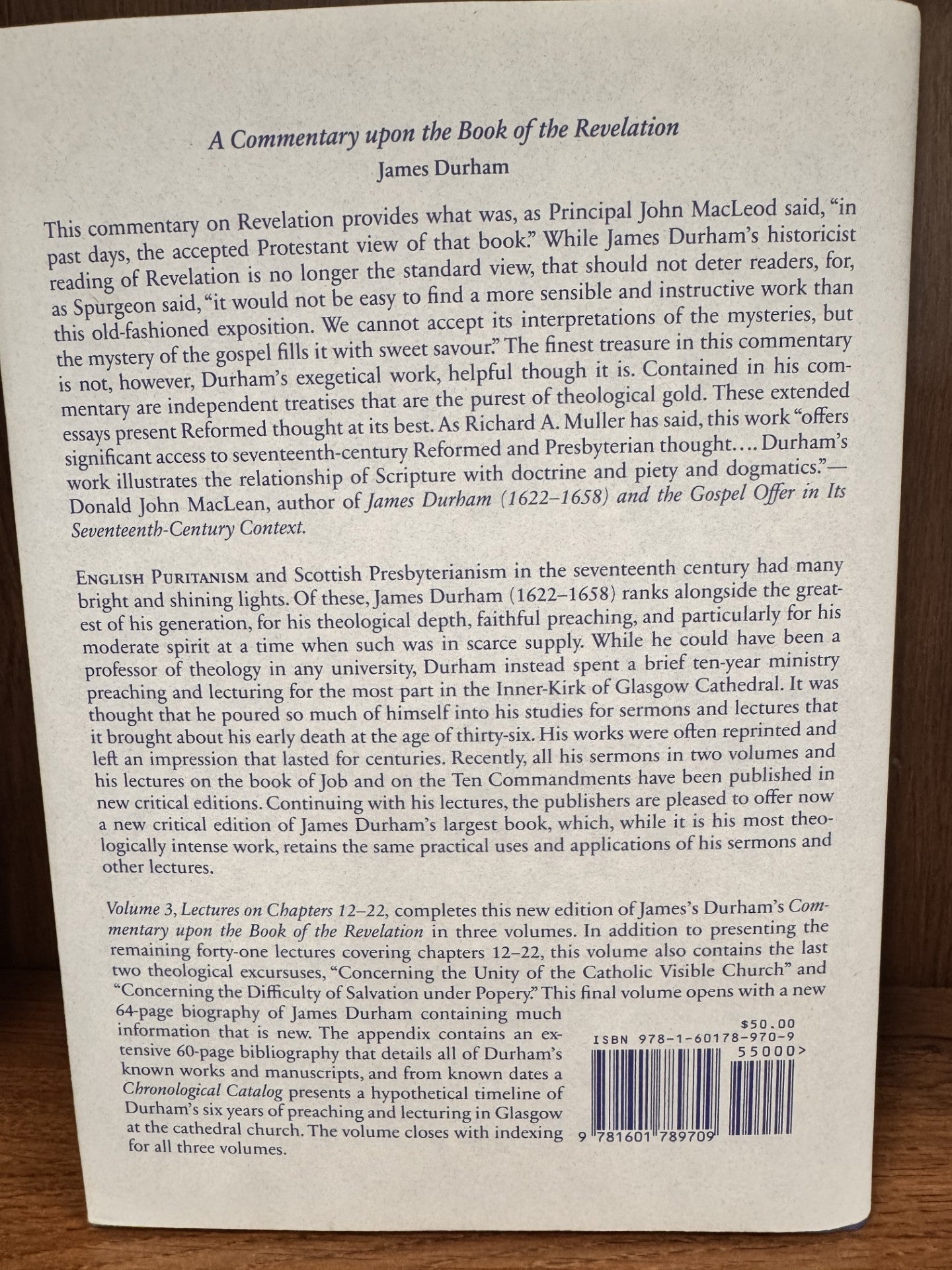 Commentary Upon the Book of Revelation: Lectures on Chapters 12-22