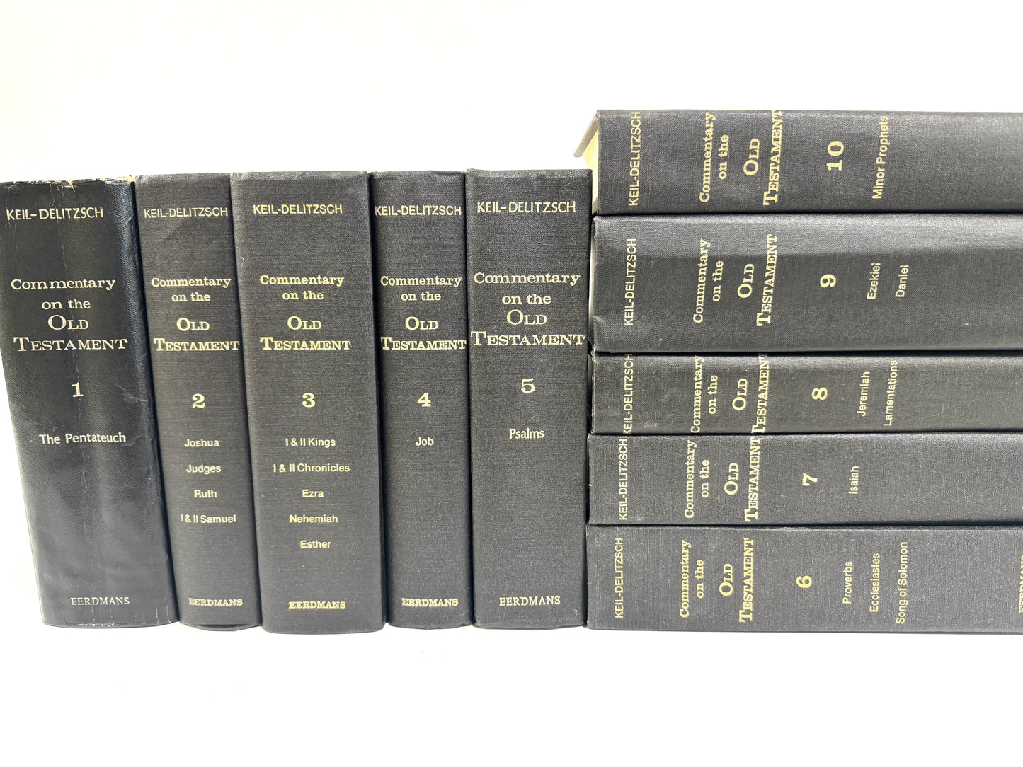 Commentary on the Old Testament 10 v. set