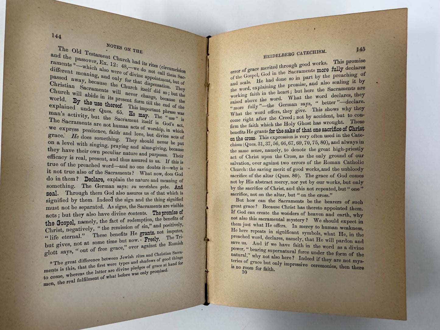 Notes on the Heidelberg Catechism