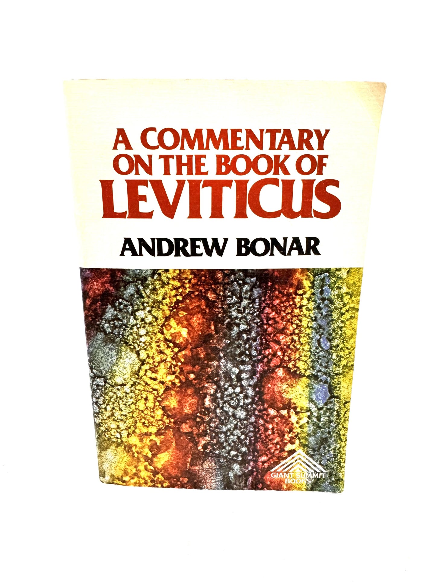 A Commentary on the Book of Leviticus