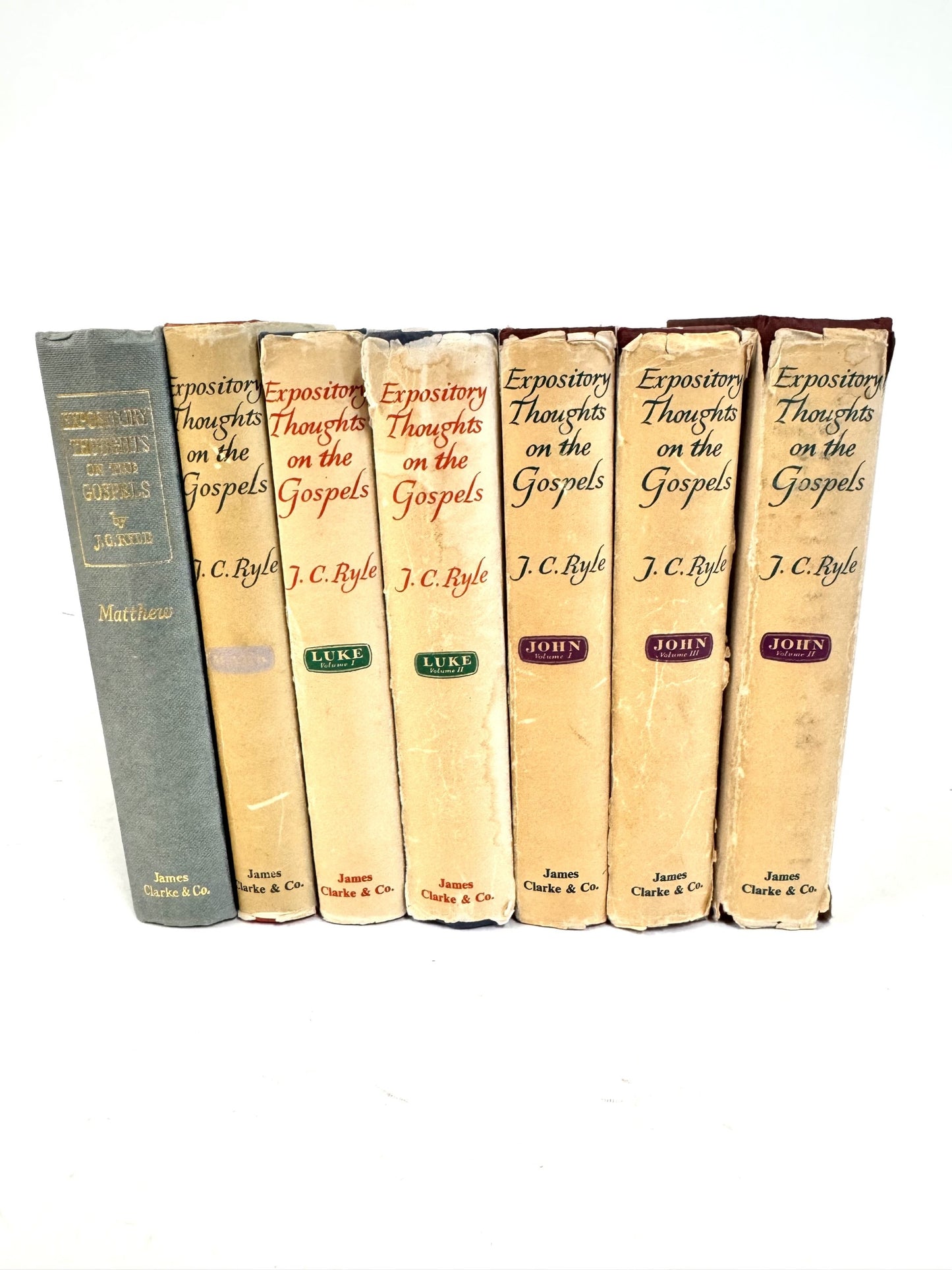Expository Thoughts on the Gospels 7 vol. set