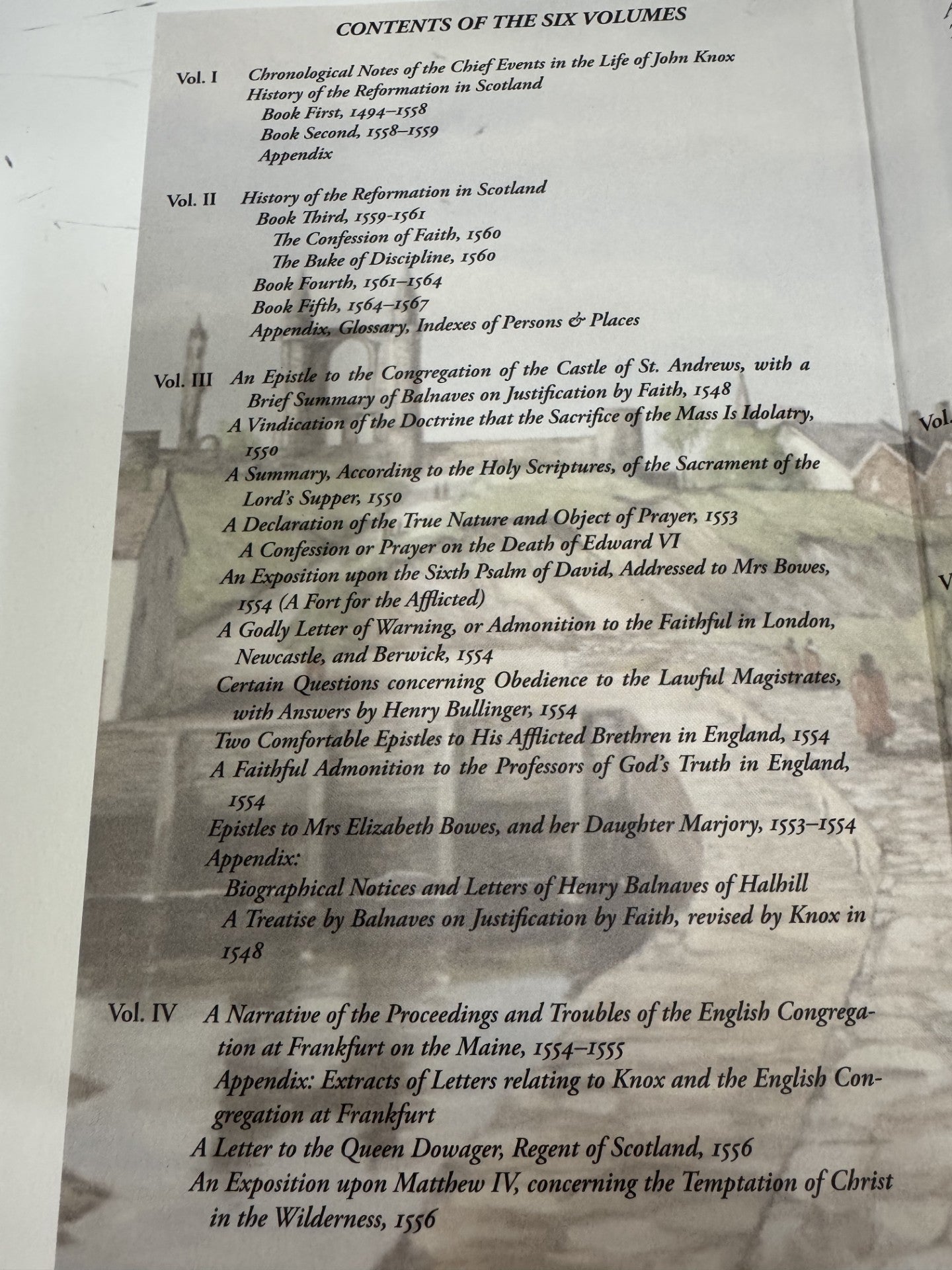 Works of John Knox (6 Volumes)