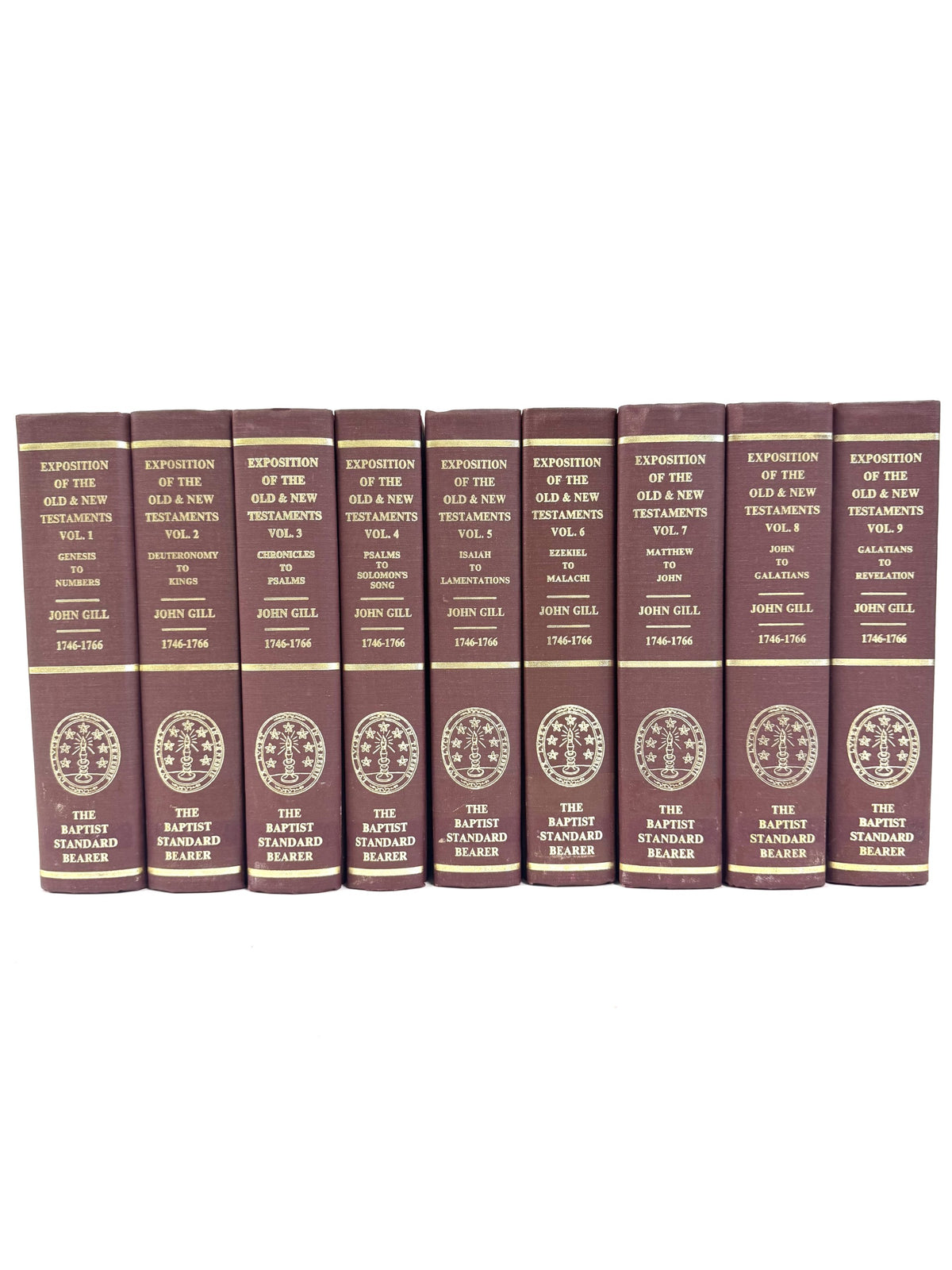 Exposition of the Old & New Testaments 9 vol. set by John Gill