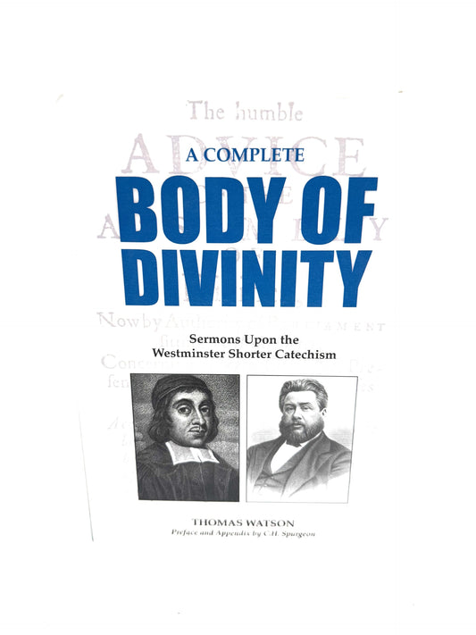 A Complete Body of Divinity