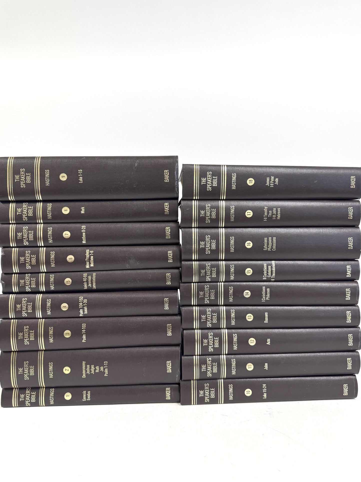 The Speaker's Bible 18 v. complete set