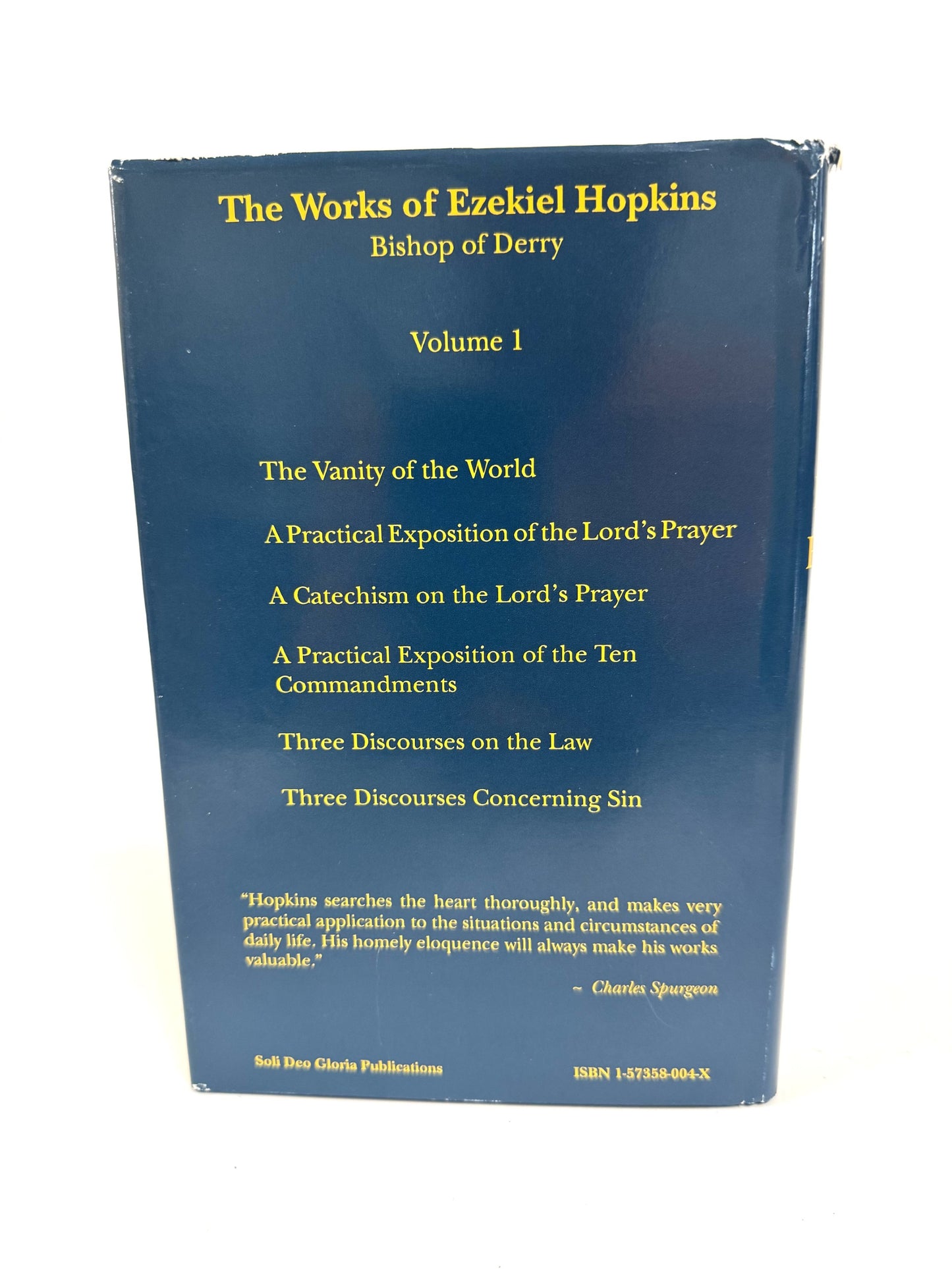 Works of Ezekiel Hopkins 3 vol. set