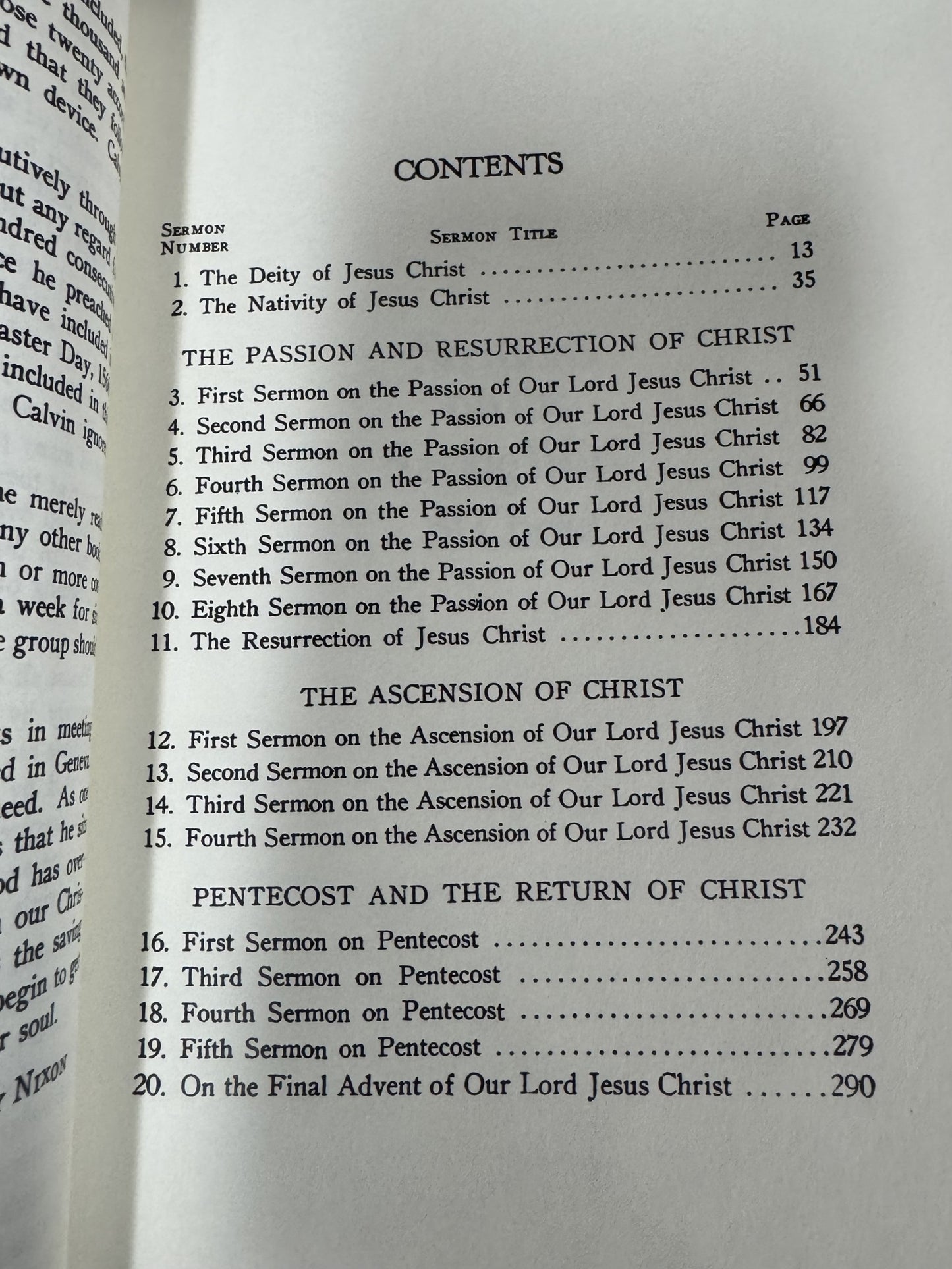 Sermons on the Saving Work of Christ