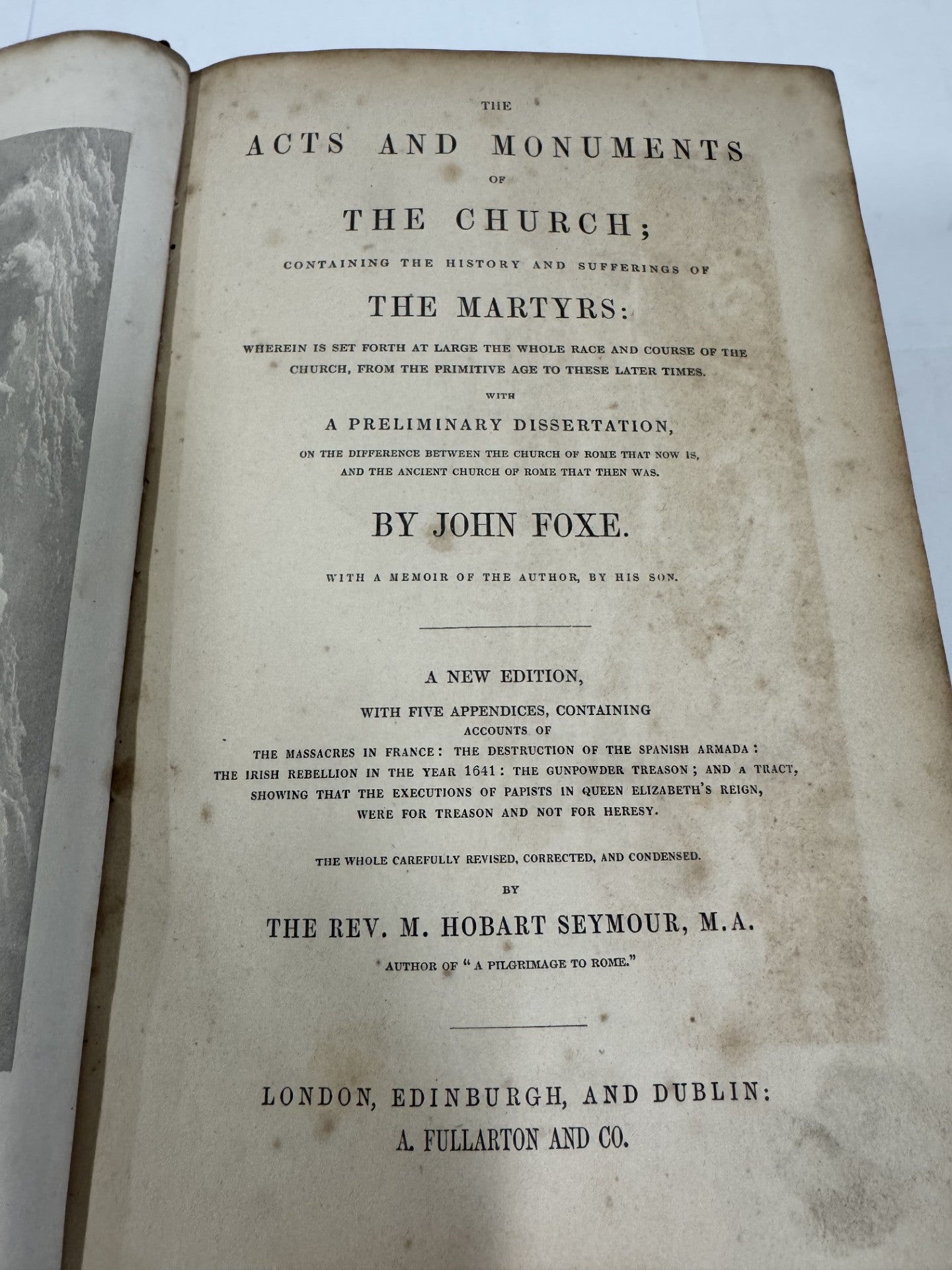 Foxe's Book of Martyrs