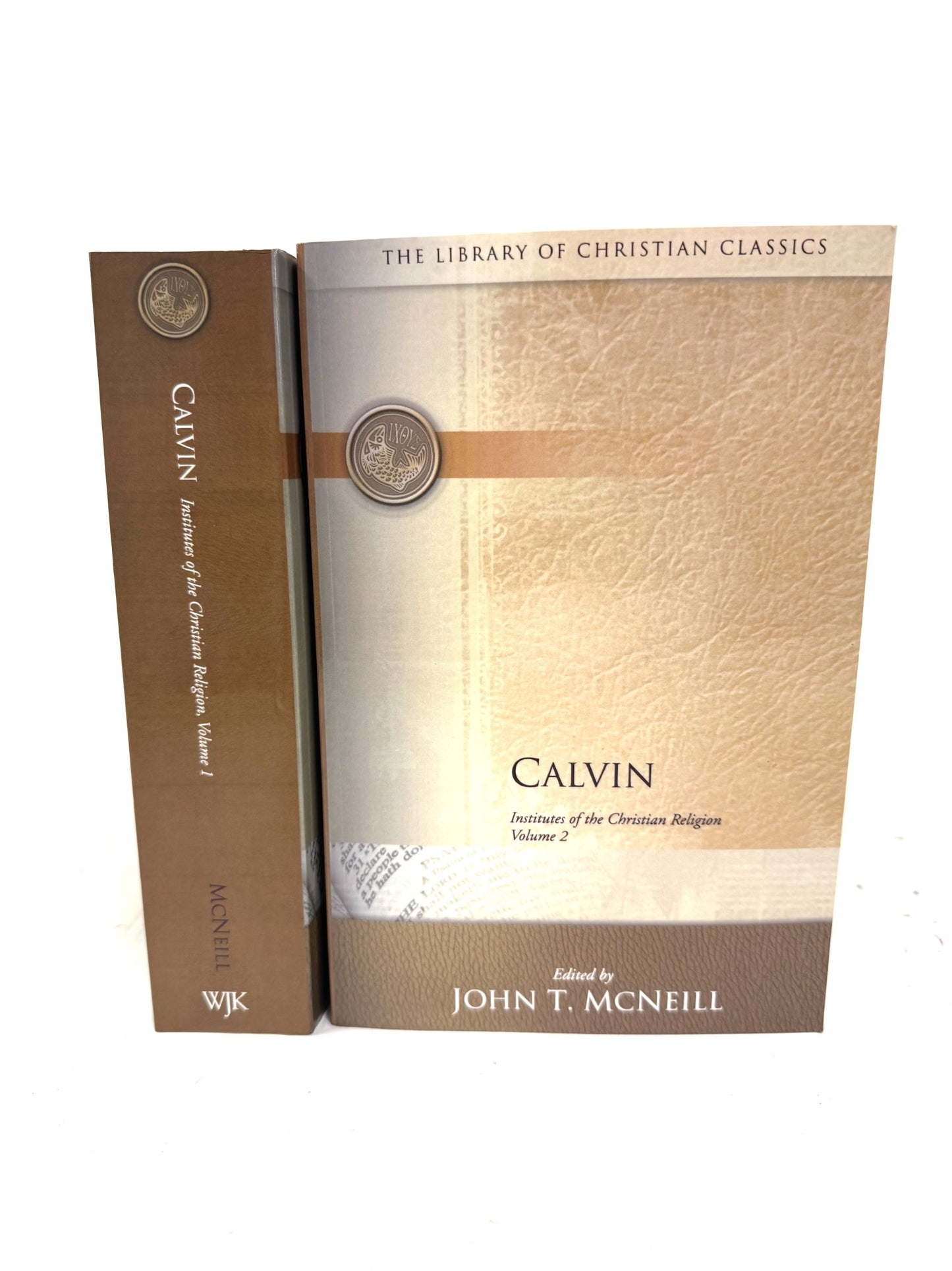 Institutes of the Christian Religion 2 vol. set