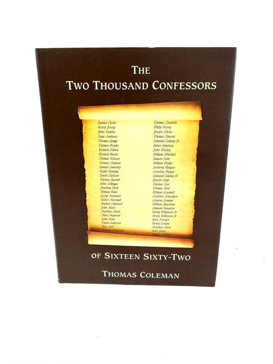 Two Thousand Confessors of Sixteen Hundred and Sixty-Two