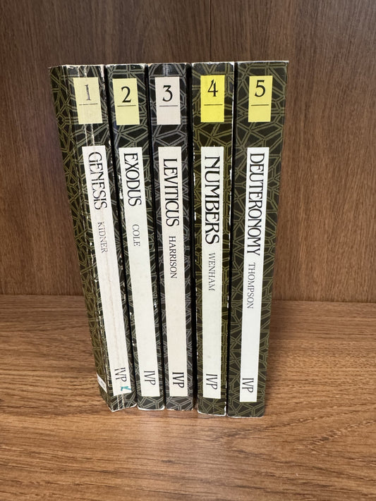 Genesis-Deuteronomy Tyndale OT Commentaries 5 vol.