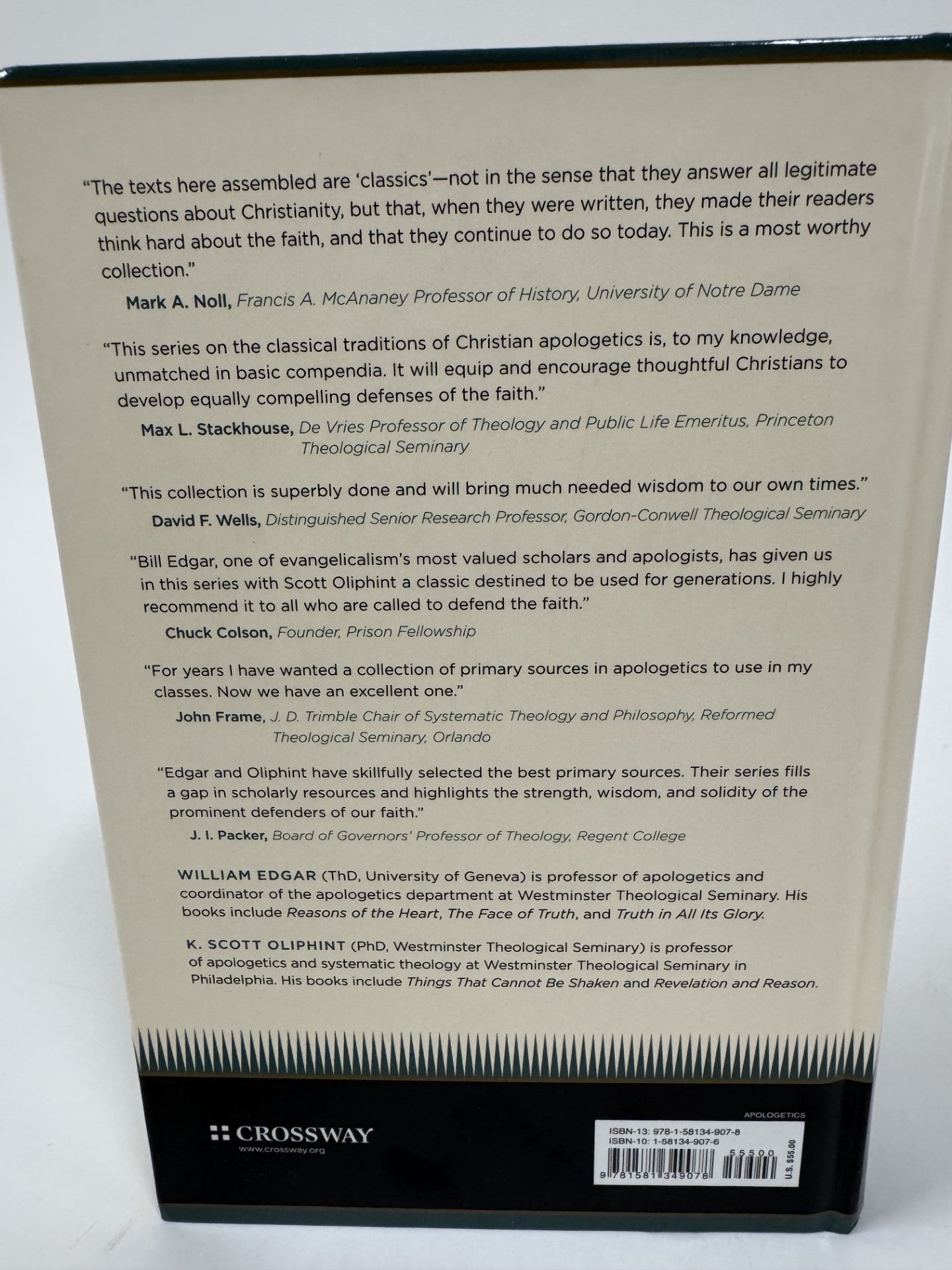 Christian Apologetics Past & Present 2 vol. set
