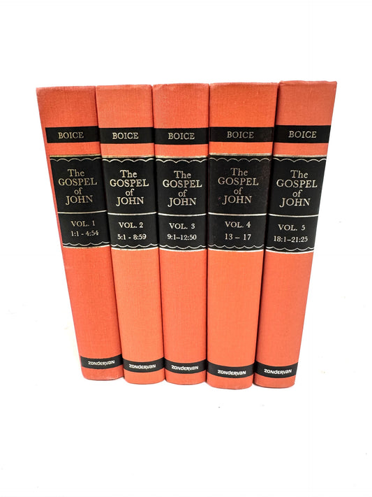 Gospel of John: An Expositional Commentary 5 vol. set