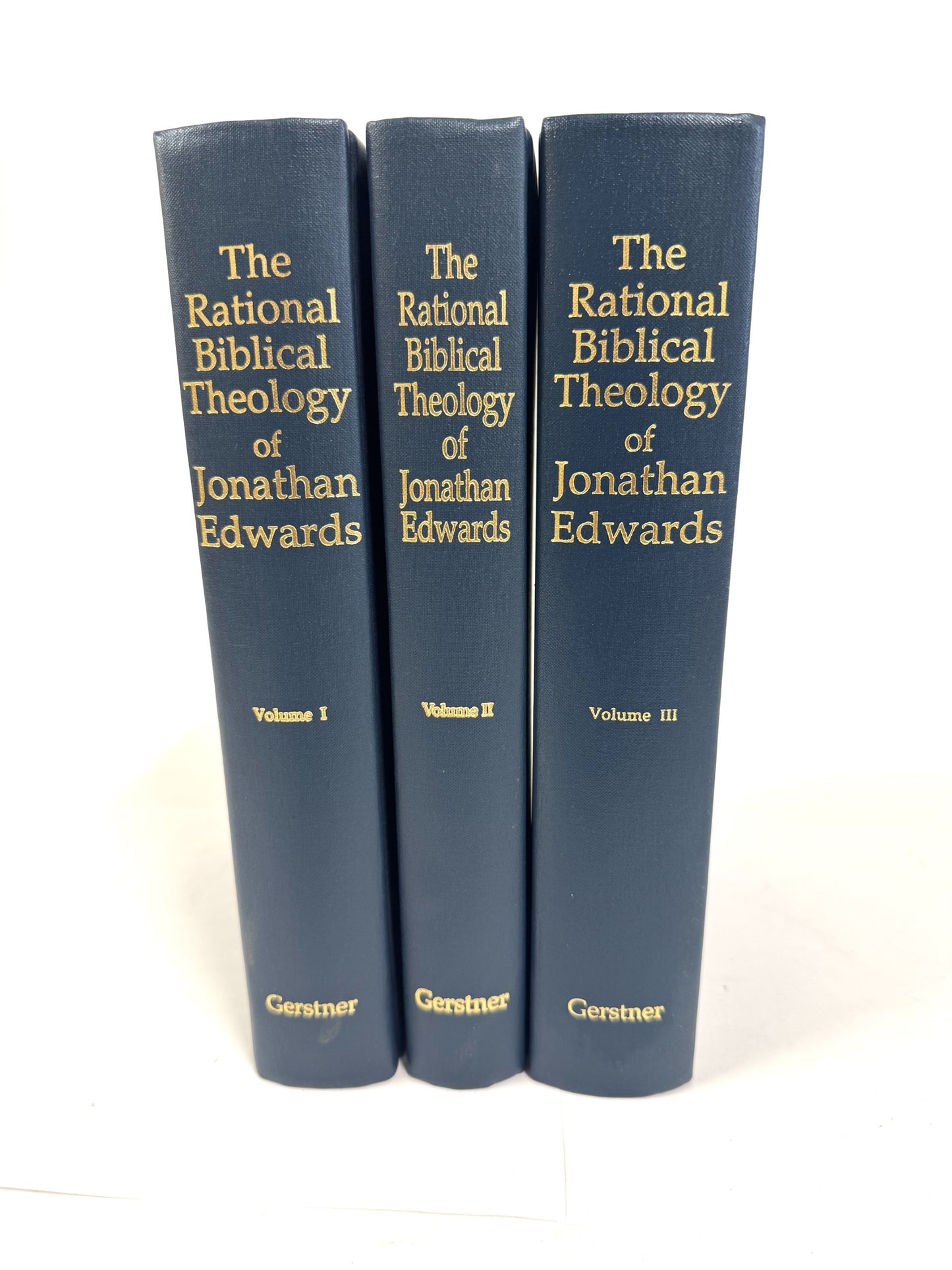 Rational Biblical Theology of Jonathan Edwards 3 vol. set