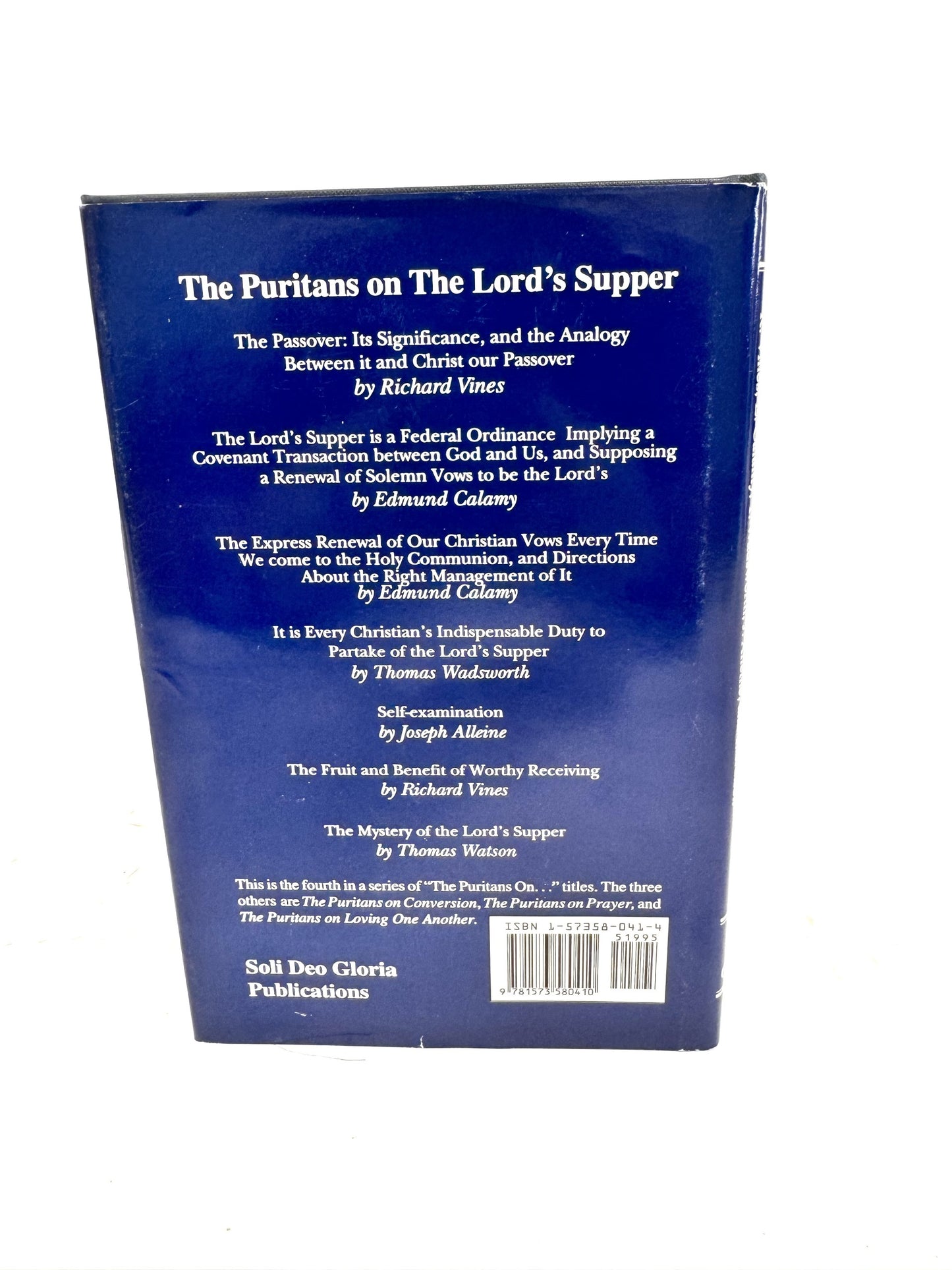 The Puritans on the Lord's Supper