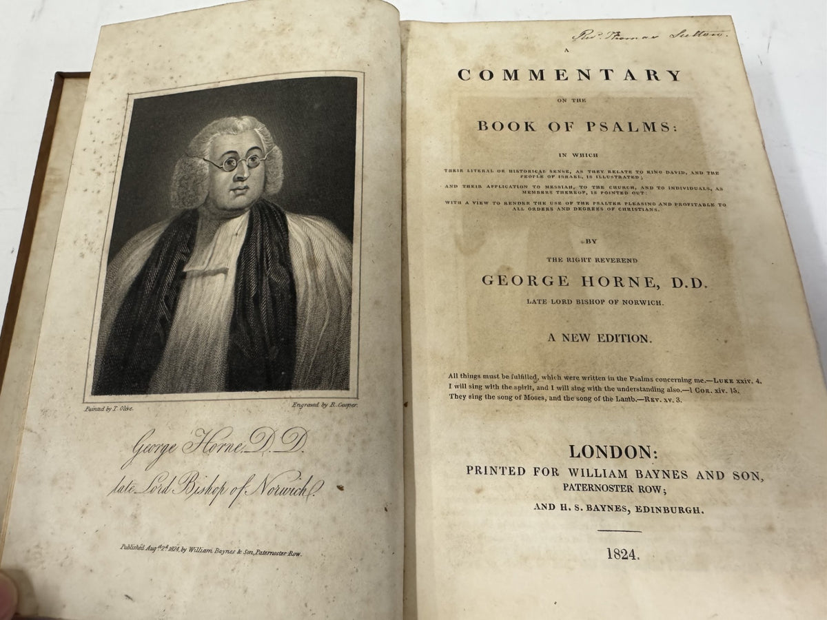 Commentary on the Book of Psalms