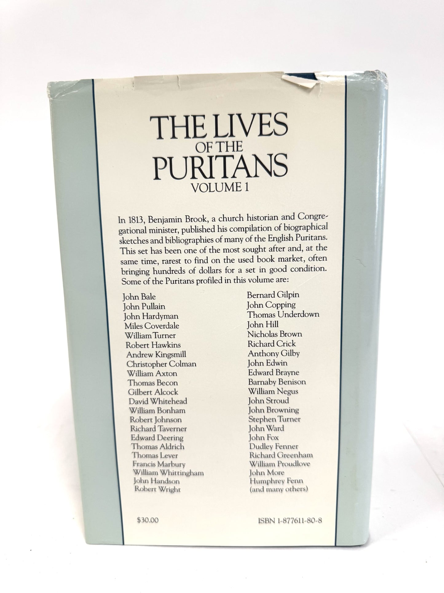 The Lives of the Puritans 3 vol. set