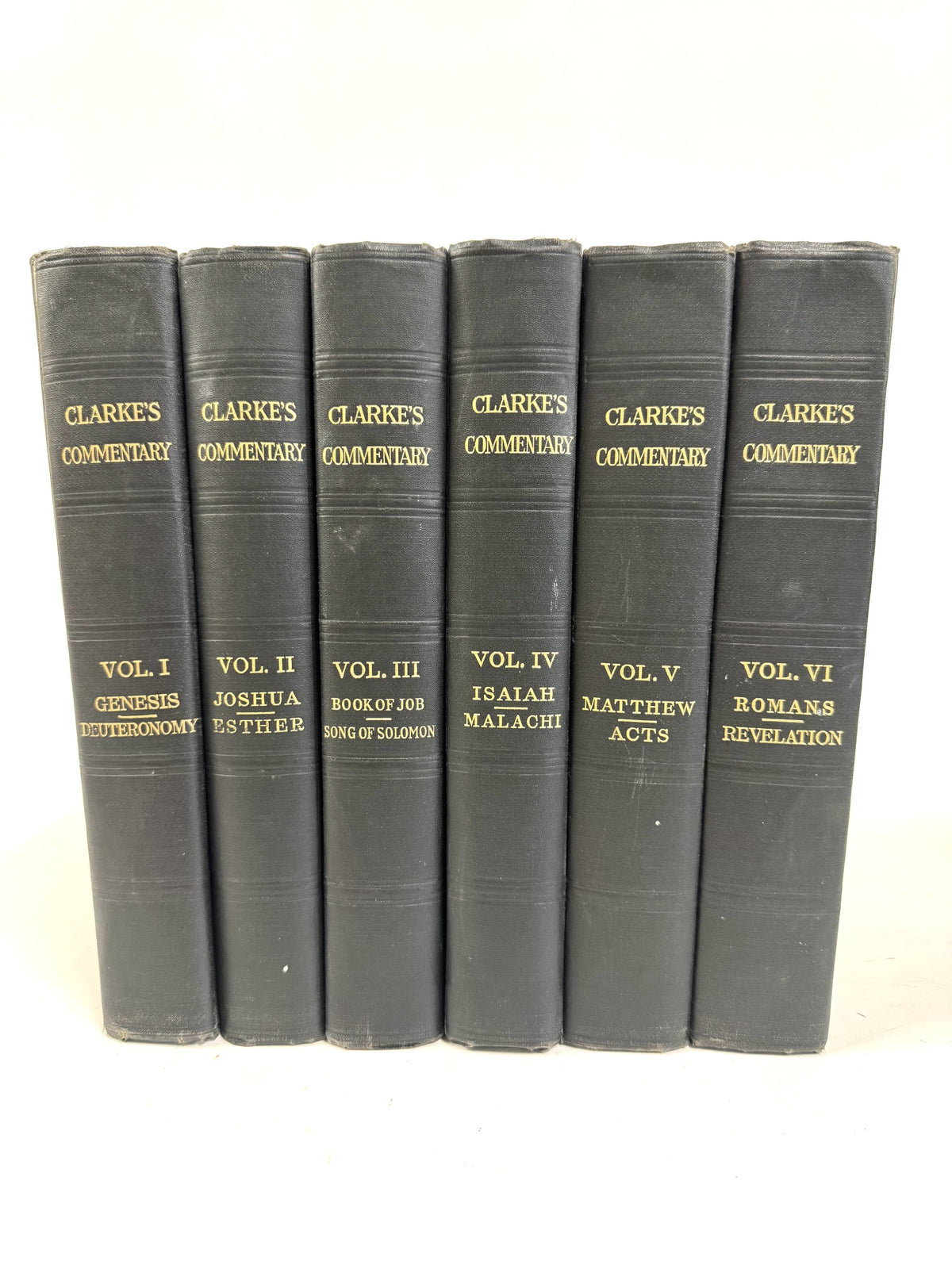 Clarke's Commentary 6 vol. set