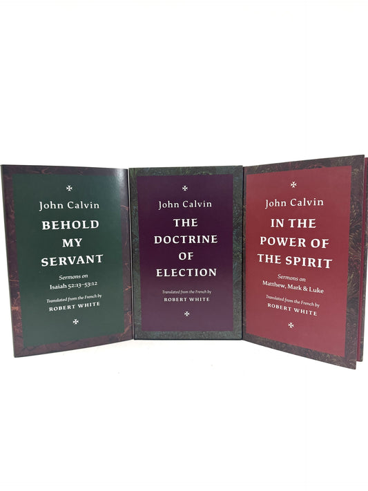 Sermons by John Calvin 3 vol. bundle