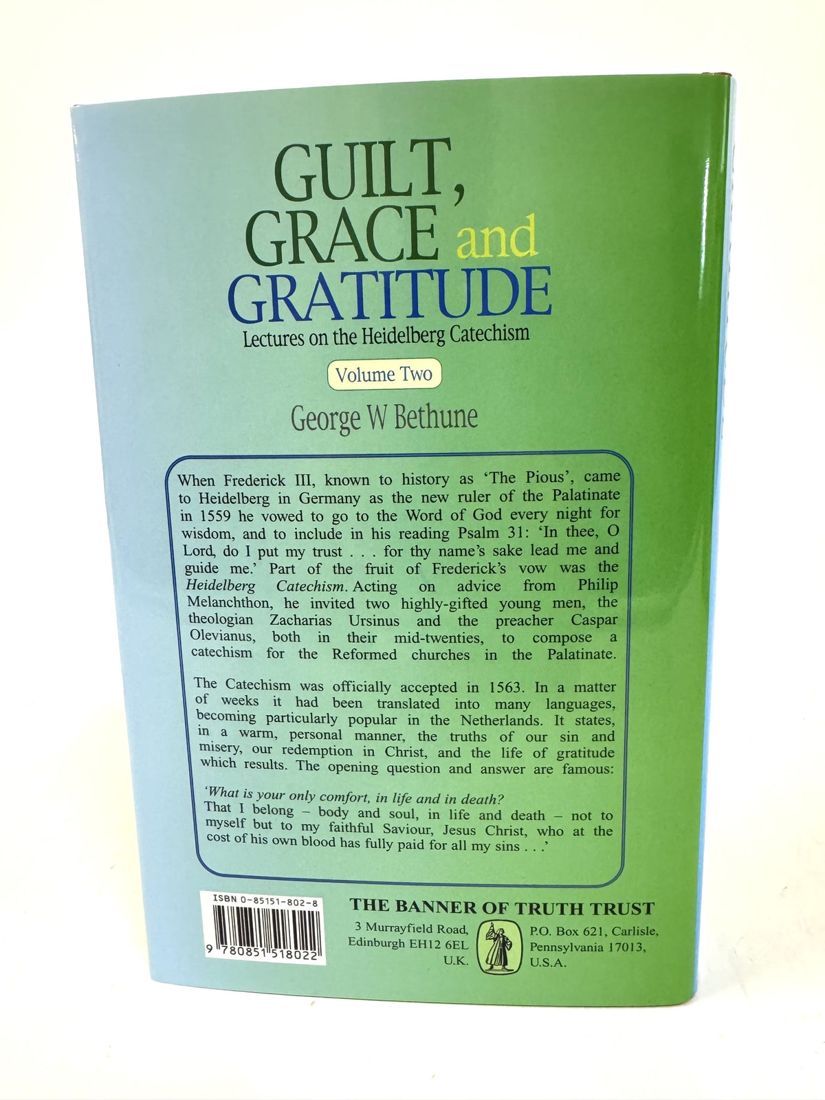 Guilt, Grace and Gratitude 2 vol. set