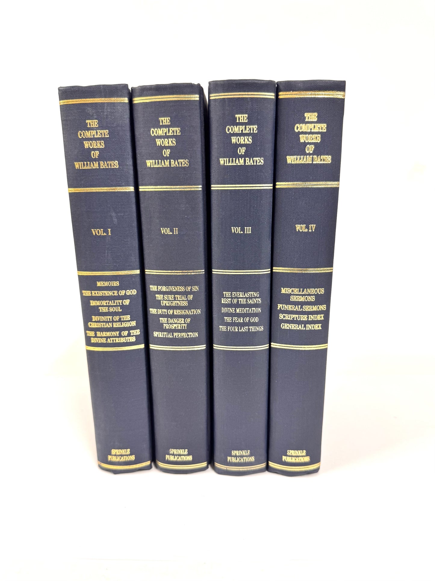 Complete Works of William Bates 4 vol. set