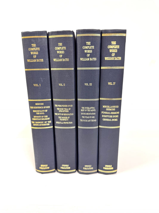 Complete Works of William Bates 4 vol. set