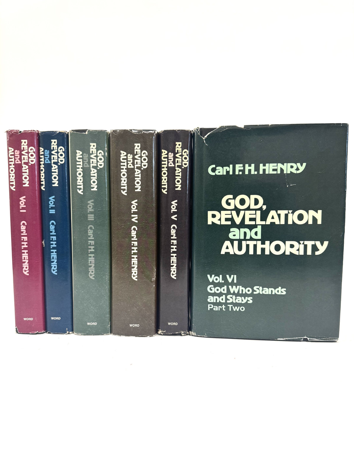 God, Revelation and Authority 6 vol. set