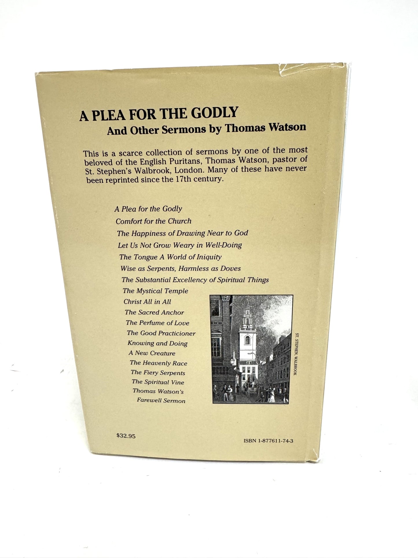A Plea for the Godly and Other Sermons by Thomas Watson
