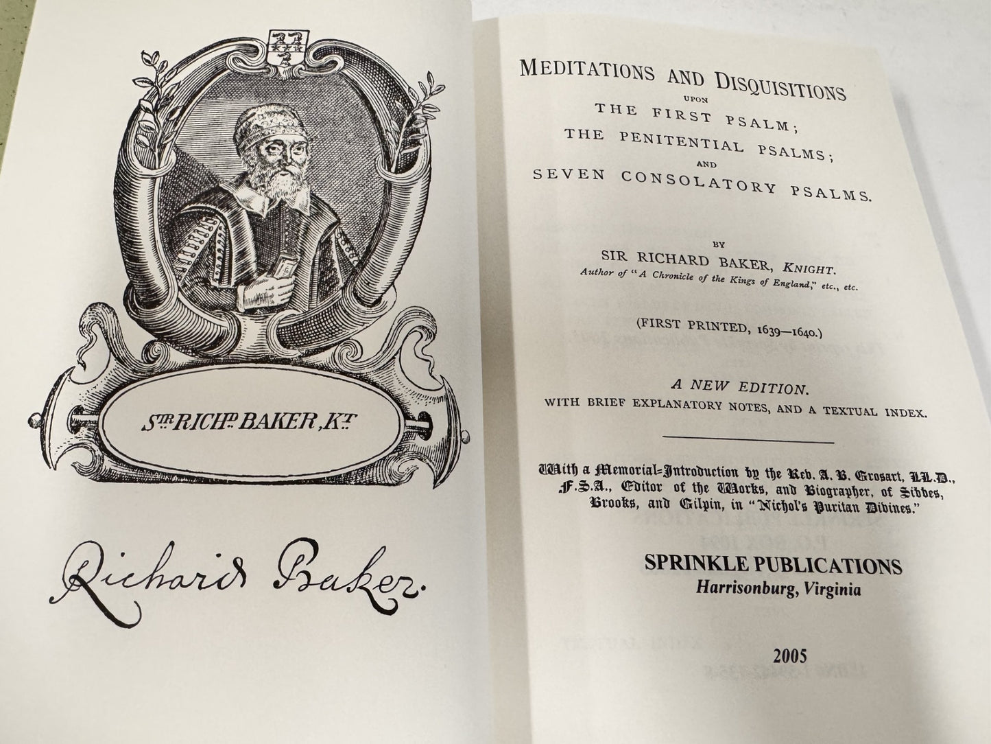 Meditations Upon Certain Psalms