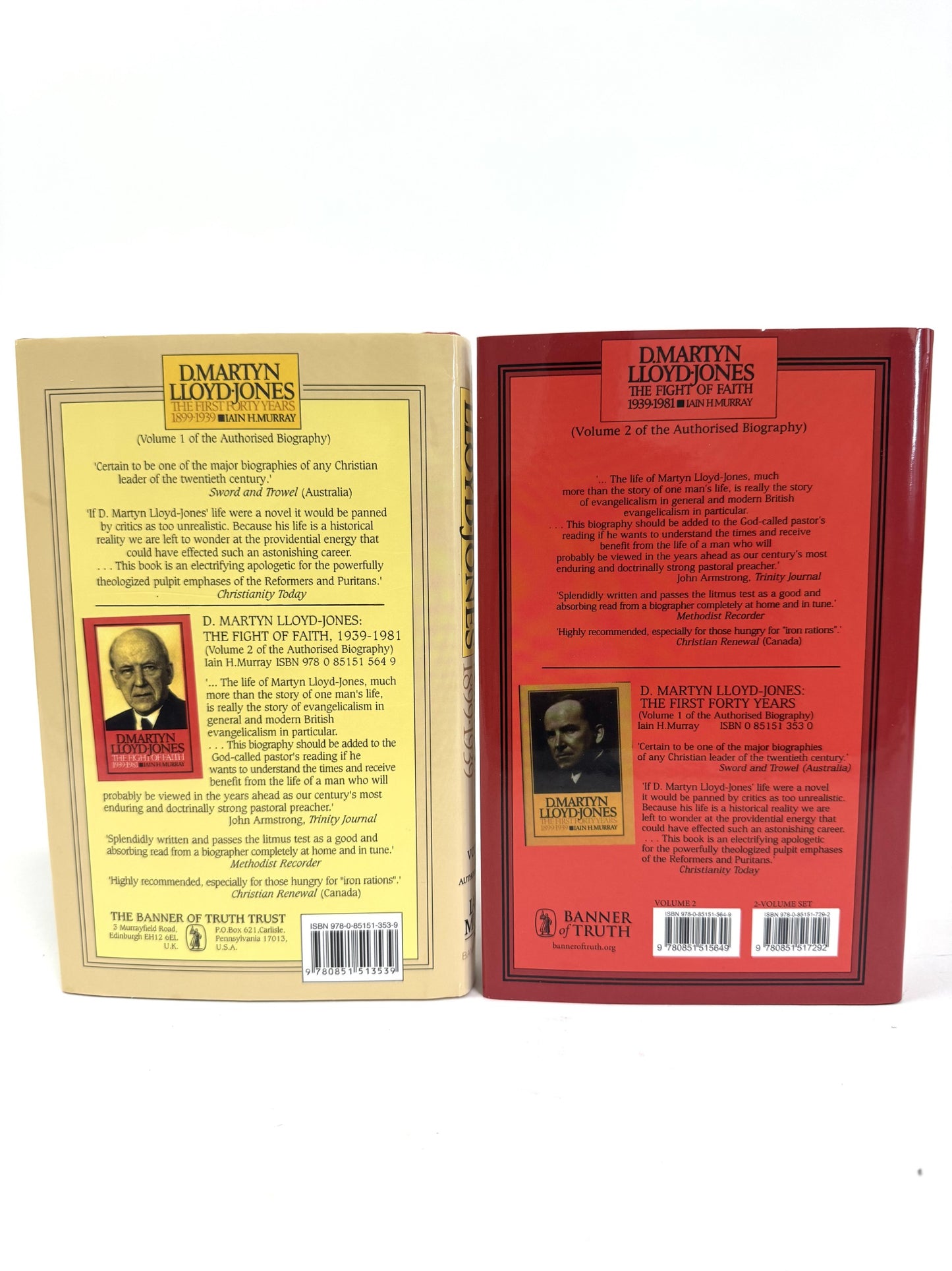D. Martyn Lloyd-Jones 2 vol. set