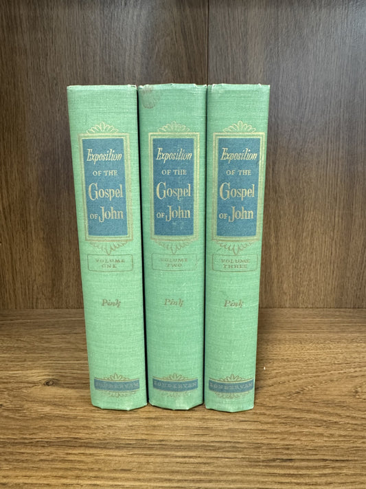 Exposition on the Gospel of John 3 vol. set