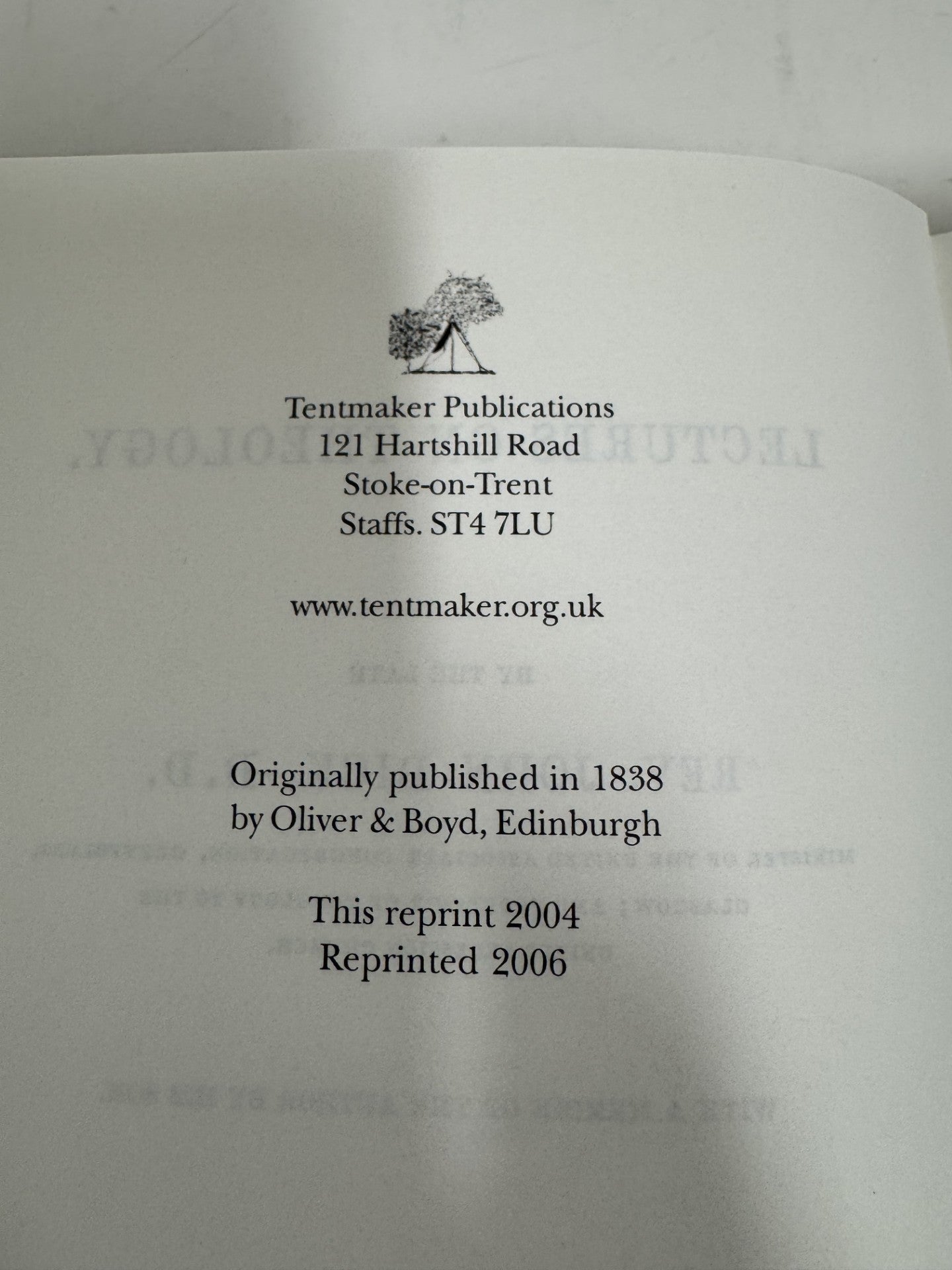 Lectures on Theology 4 vol. set
